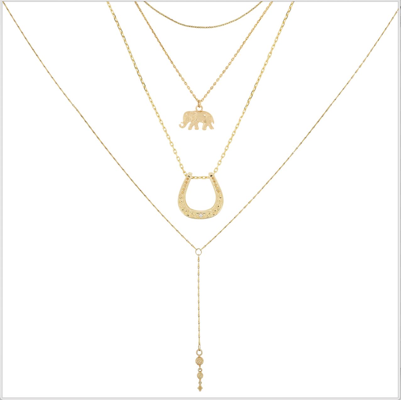 New Gold Layering Chains