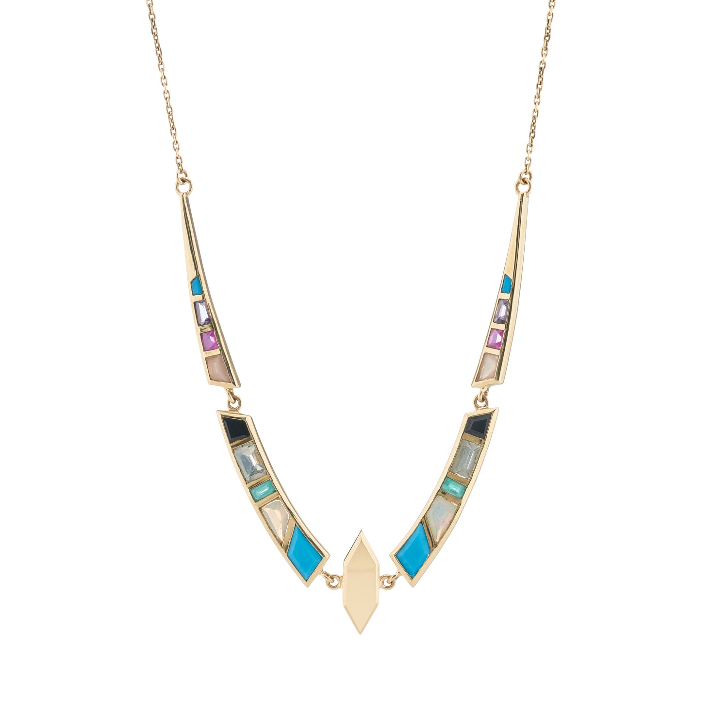 Rainbow Engraveable Necklace