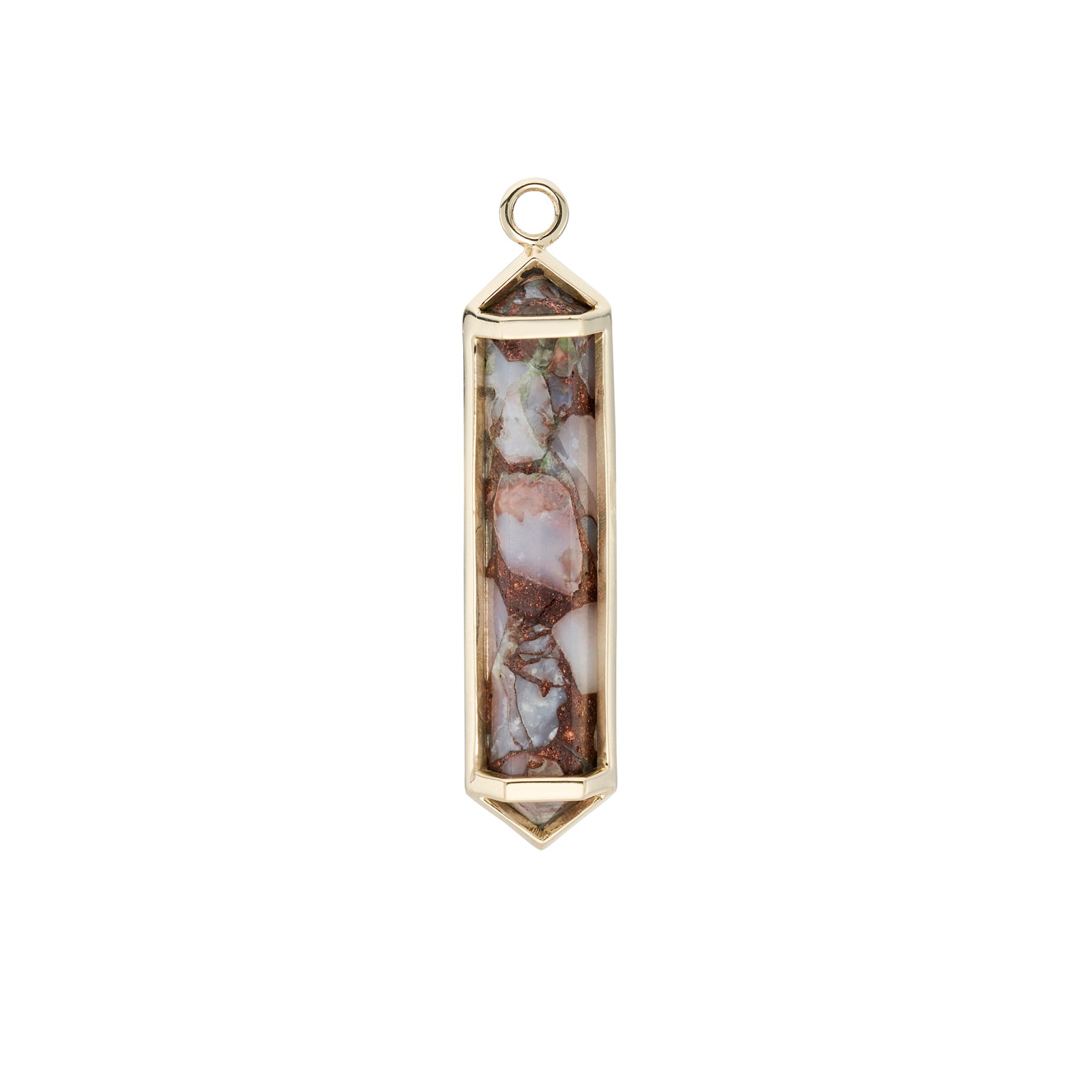metier by tomfoolery: Large Ojo Ornament Plaques dusk pink opal