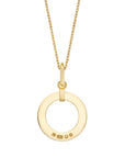 metier by tomfoolery: London Ouvert Round Pendant