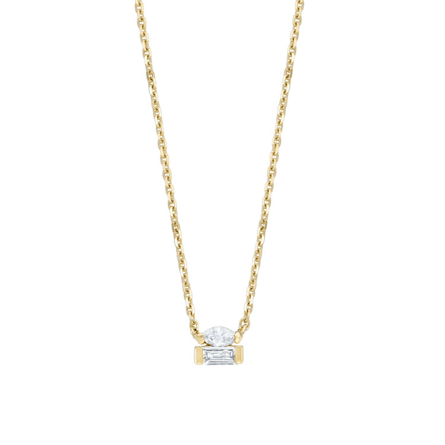 Balance Diamond Duo Pendant