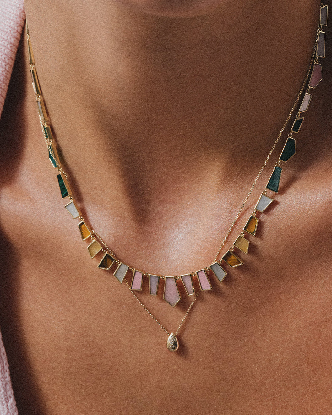Dala Diamond Scatter Pendant