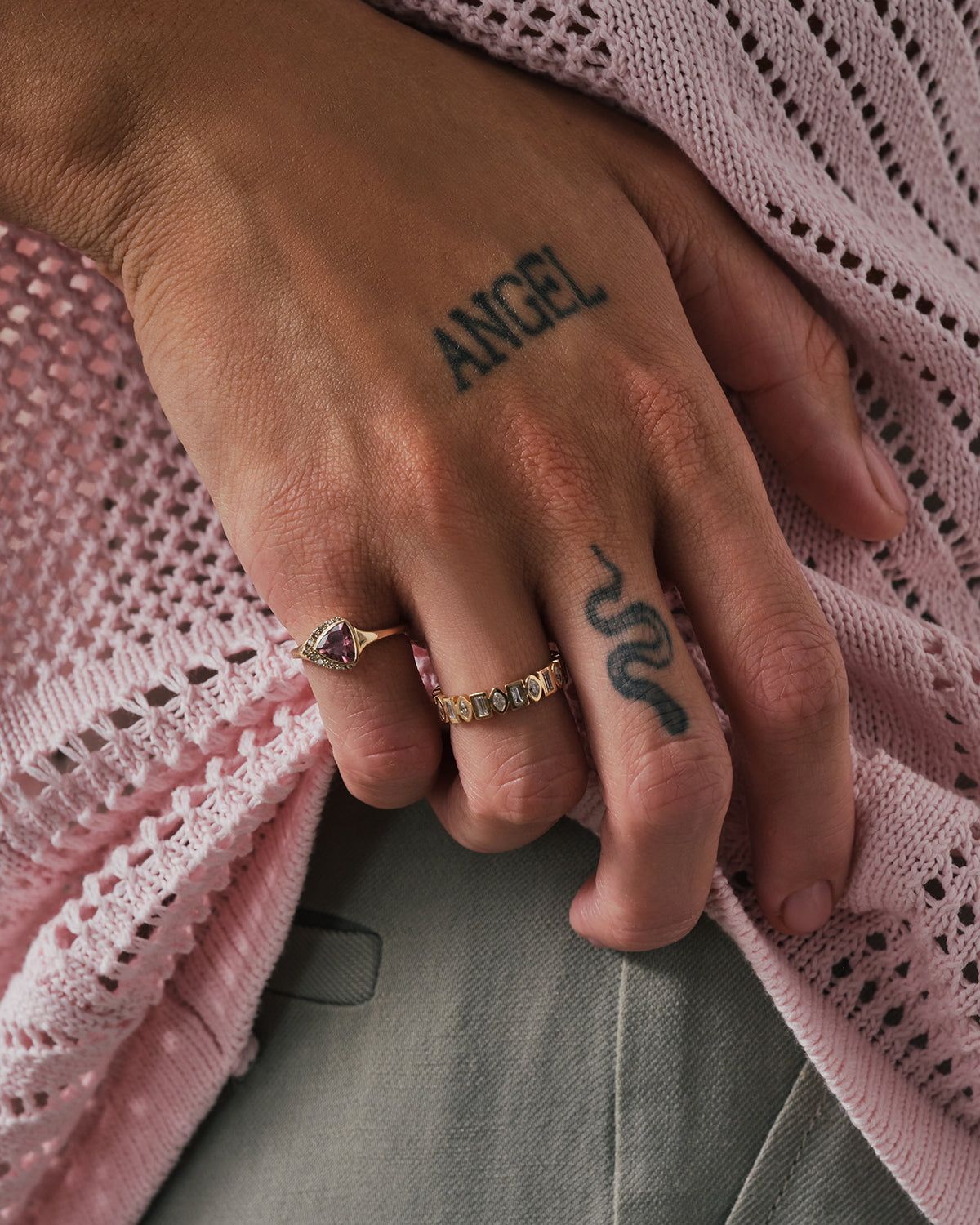 Marquise & Baguette Diamond Eternity Ring