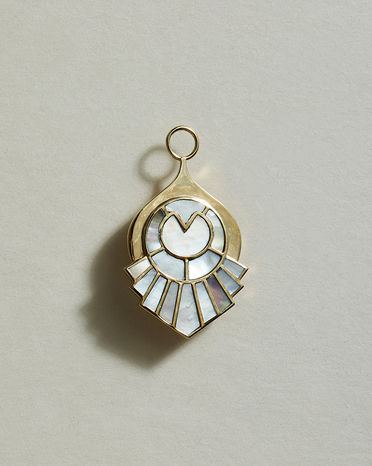 Plume Pearl Pendant