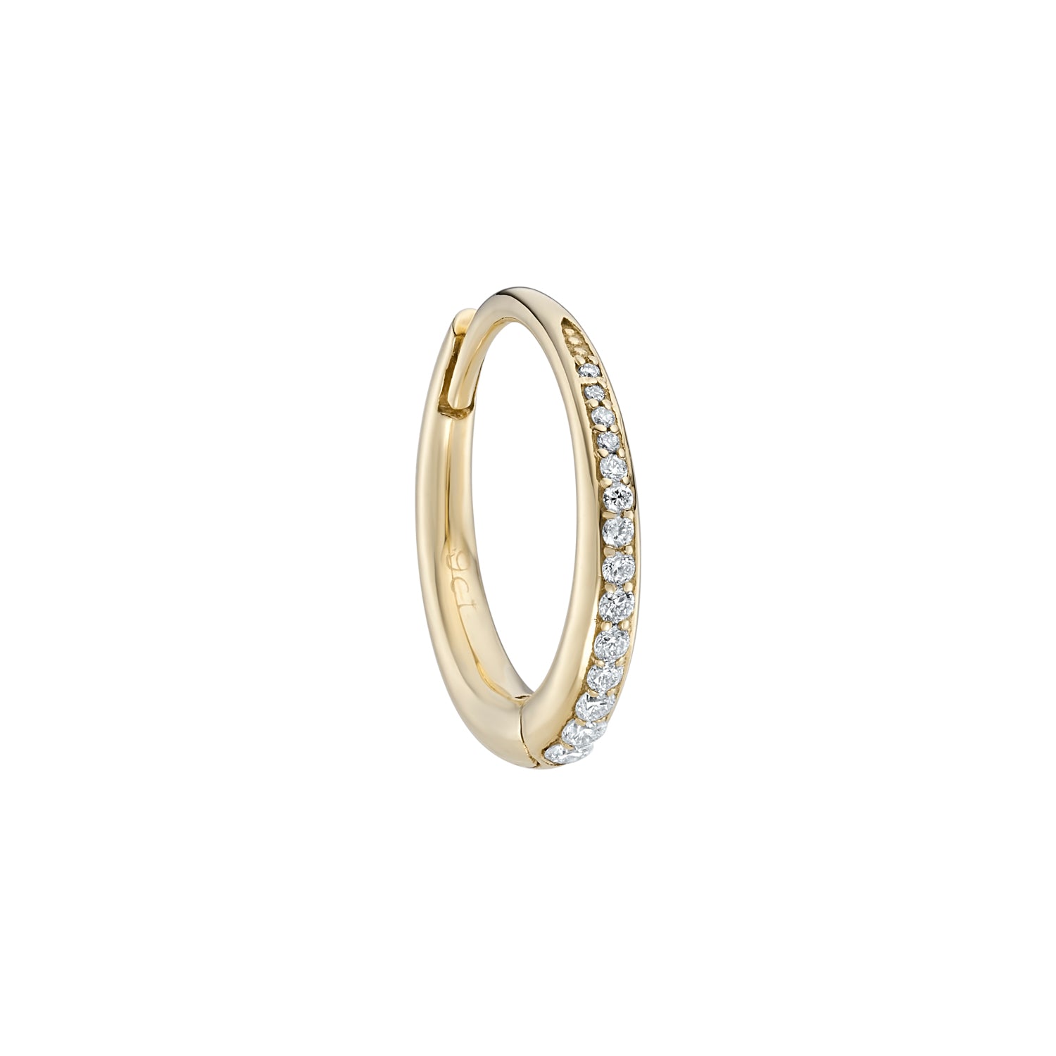 Diamond Round Dodu Chunky Hoop