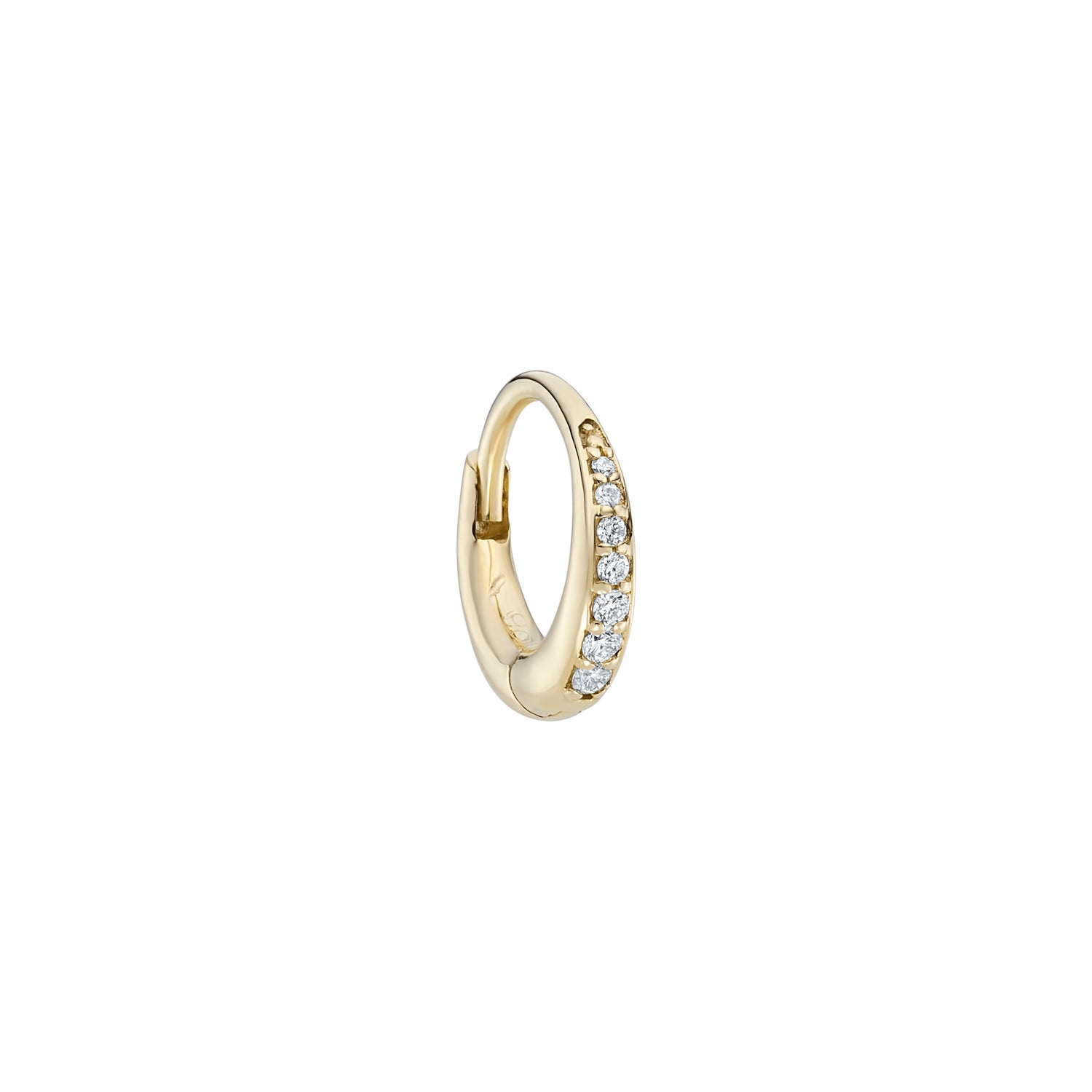 Diamond Round Dodu Chunky Hoop