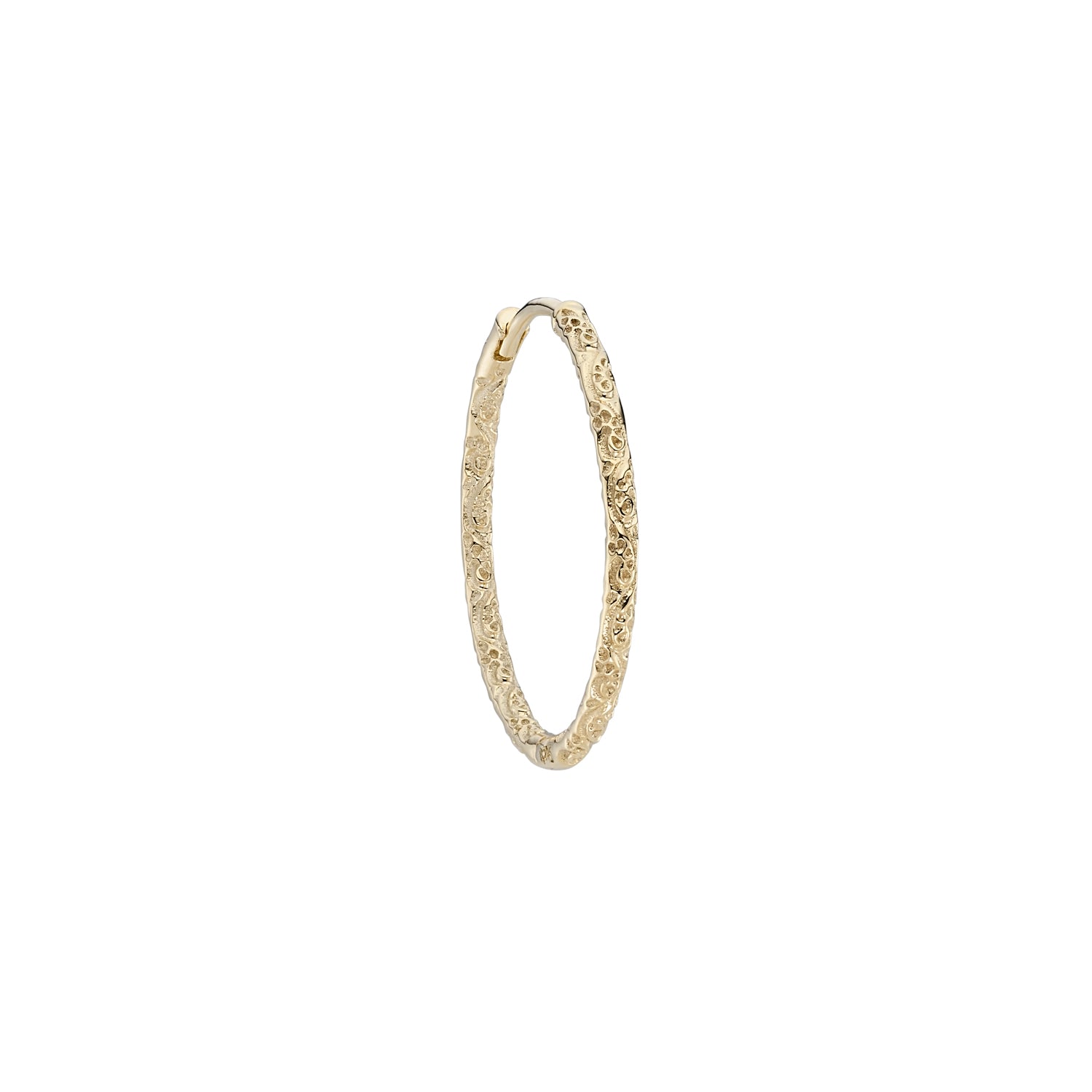 Engraved Round Clicker Hoop