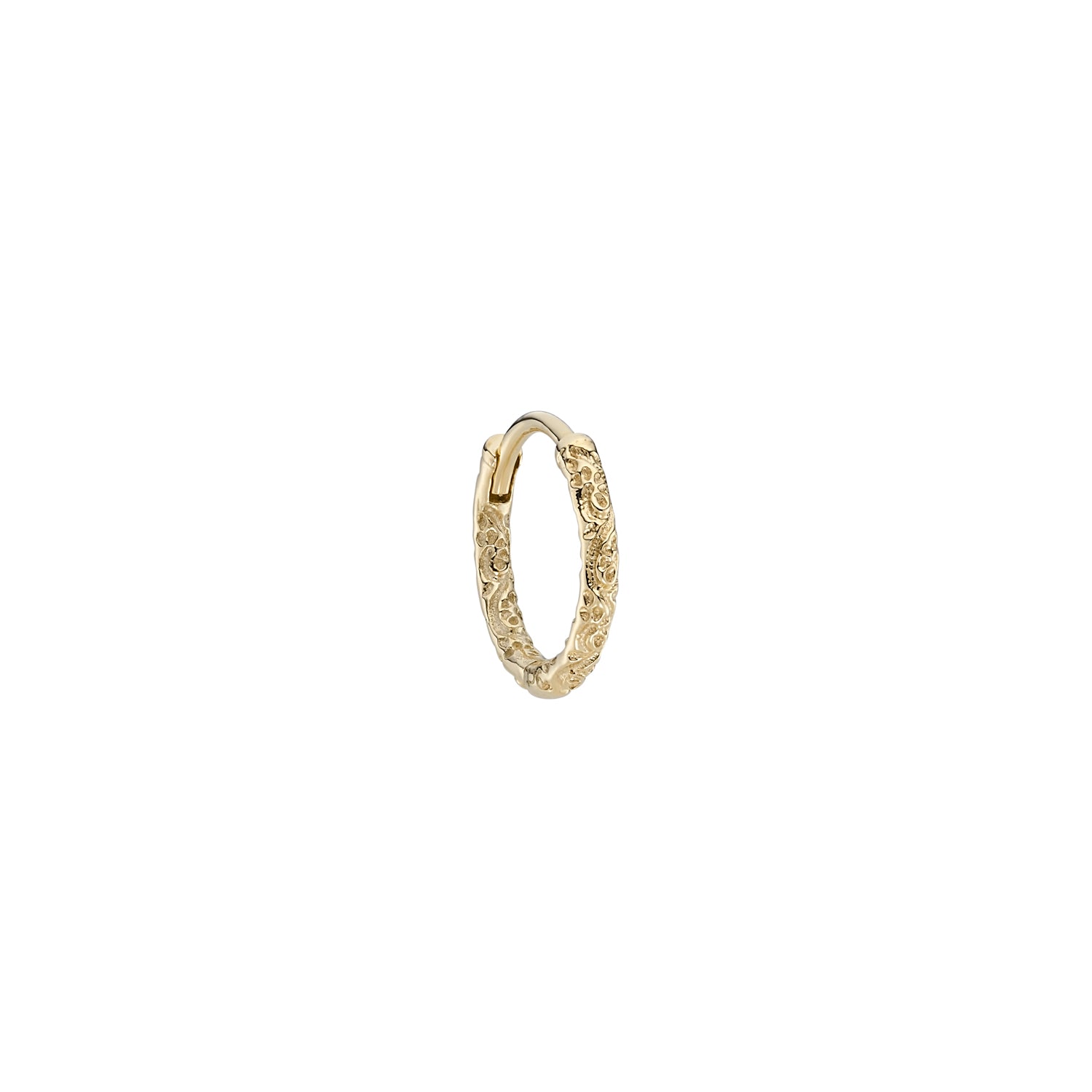 Engraved Round Clicker Hoop