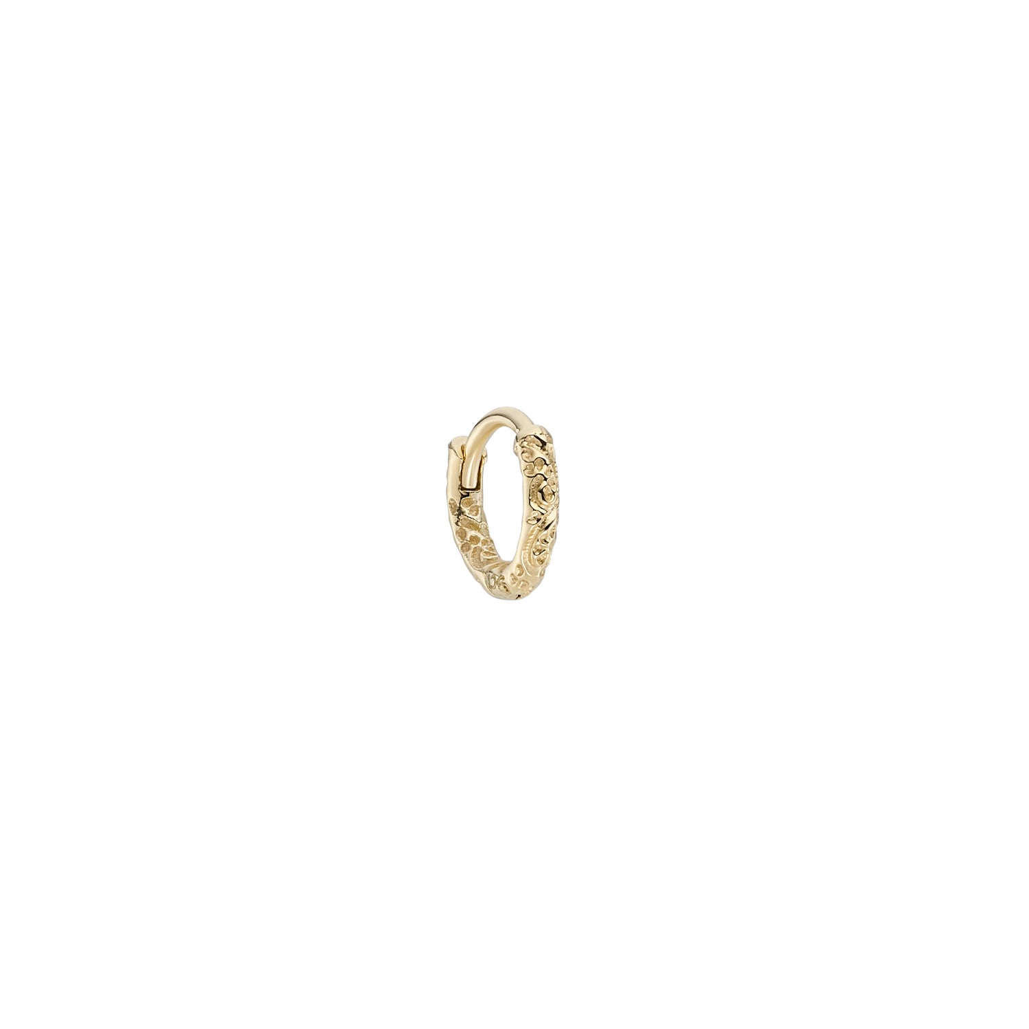 Engraved Round Clicker Hoop