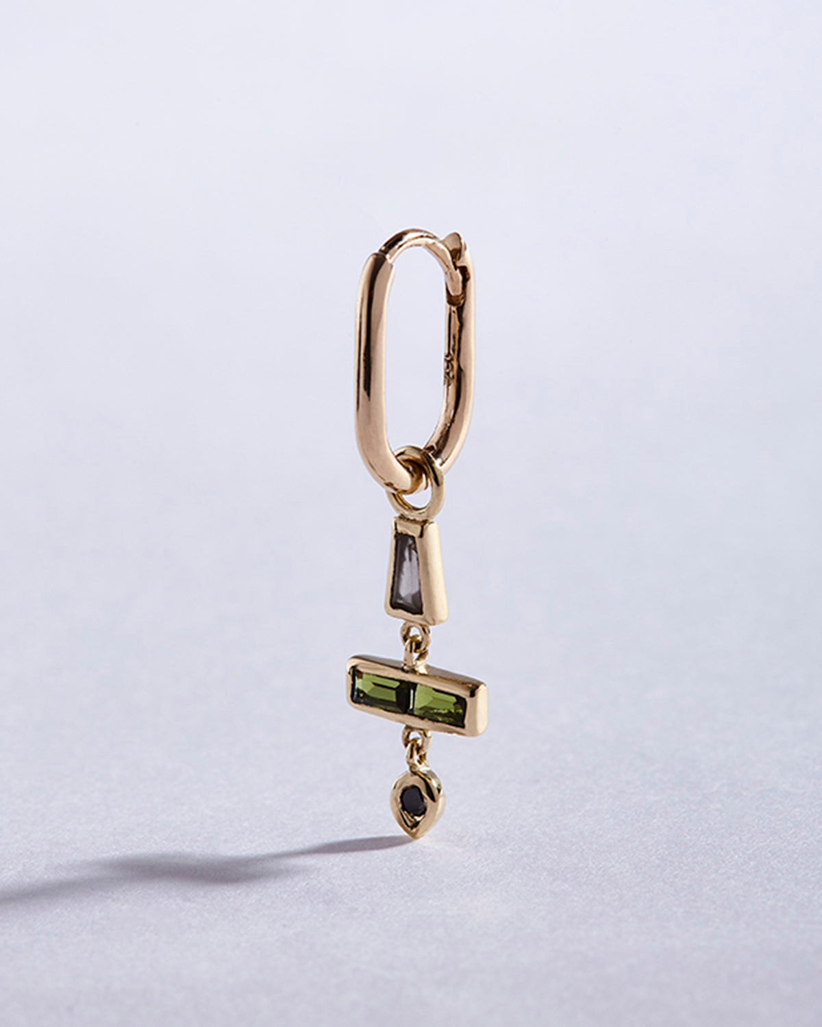 AZ Gemstone Totem Plaques tourmaline grey moonstone