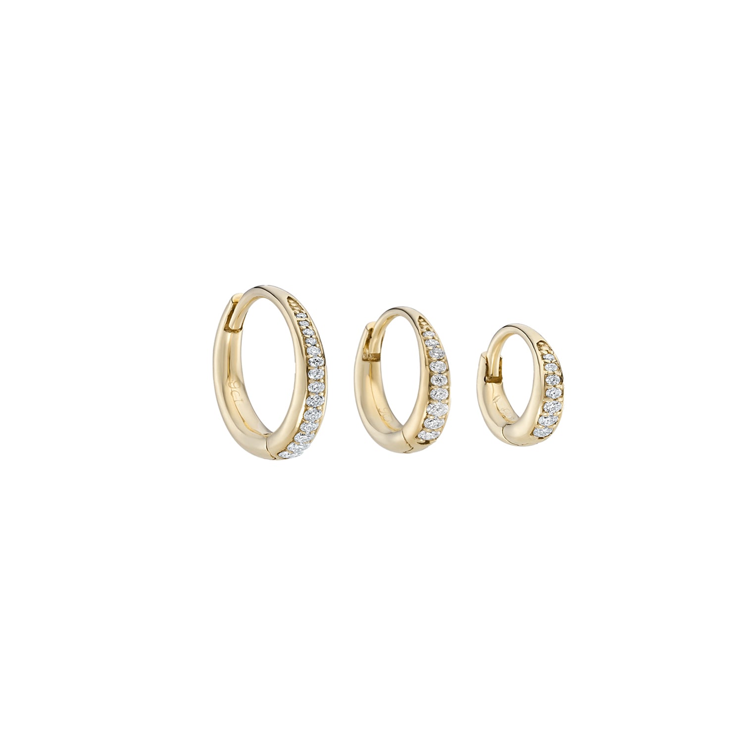 Diamond Round Dodu Chunky Hoop
