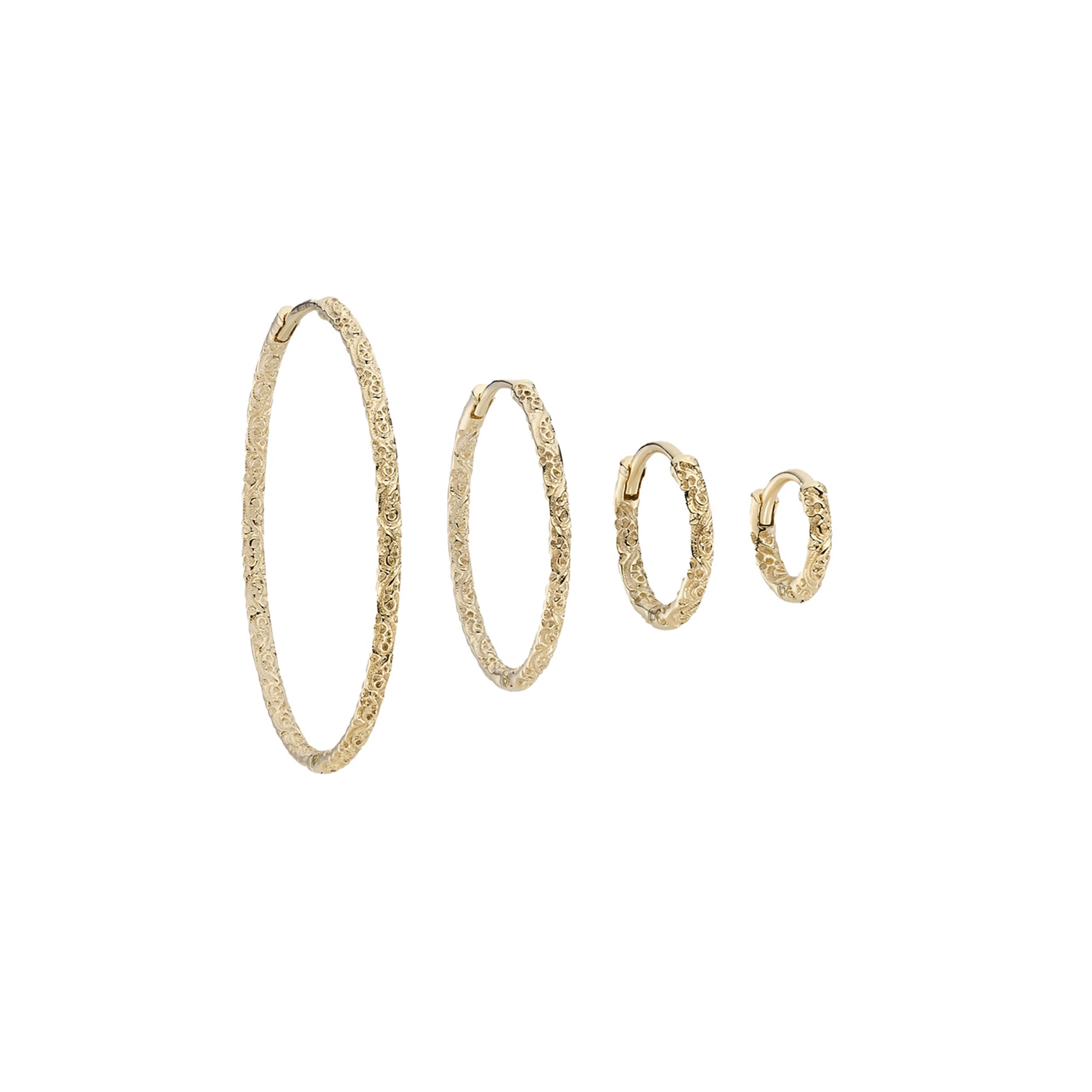 Engraved Round Clicker Hoop