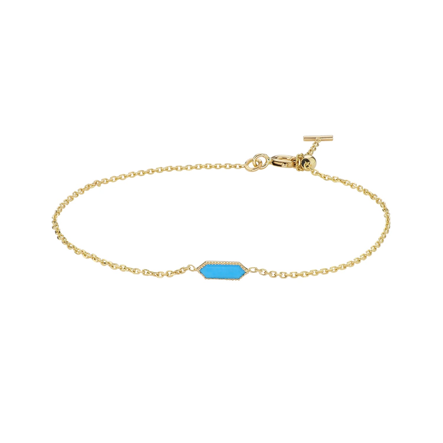 Astra Hexa Turquoise Bracelet