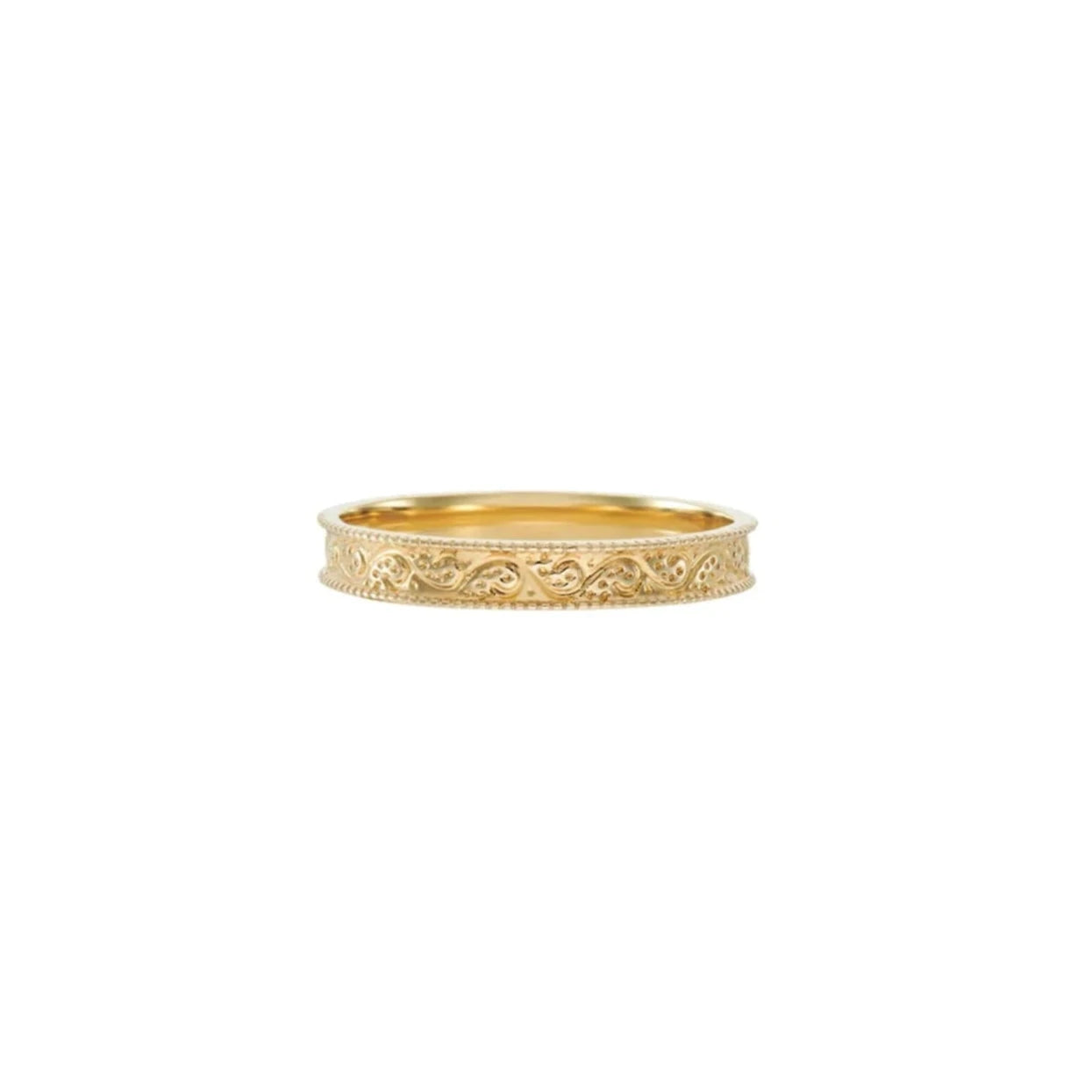 Dala Narrow Engraved Band