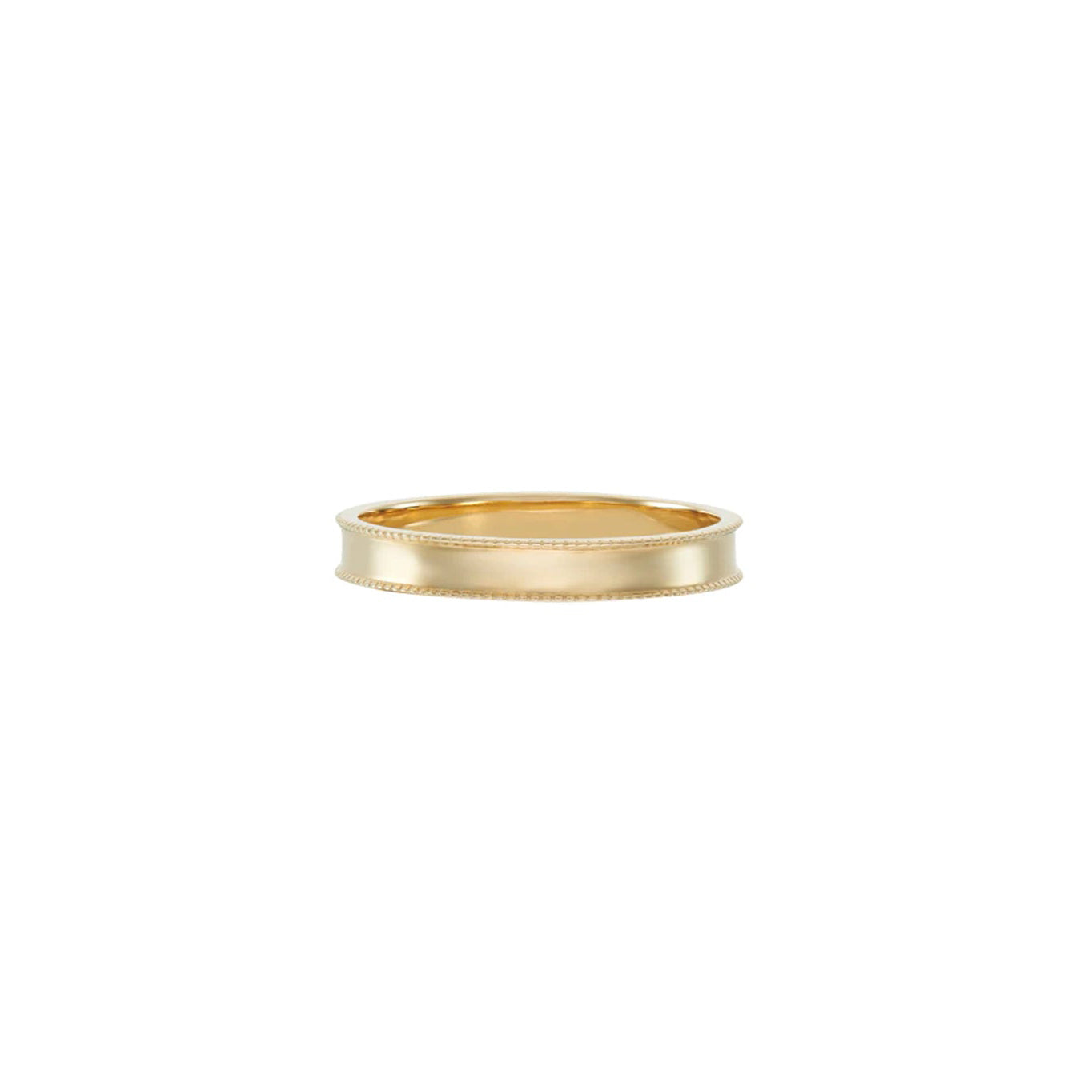 Narrow Dala Milgrain Edged Band
