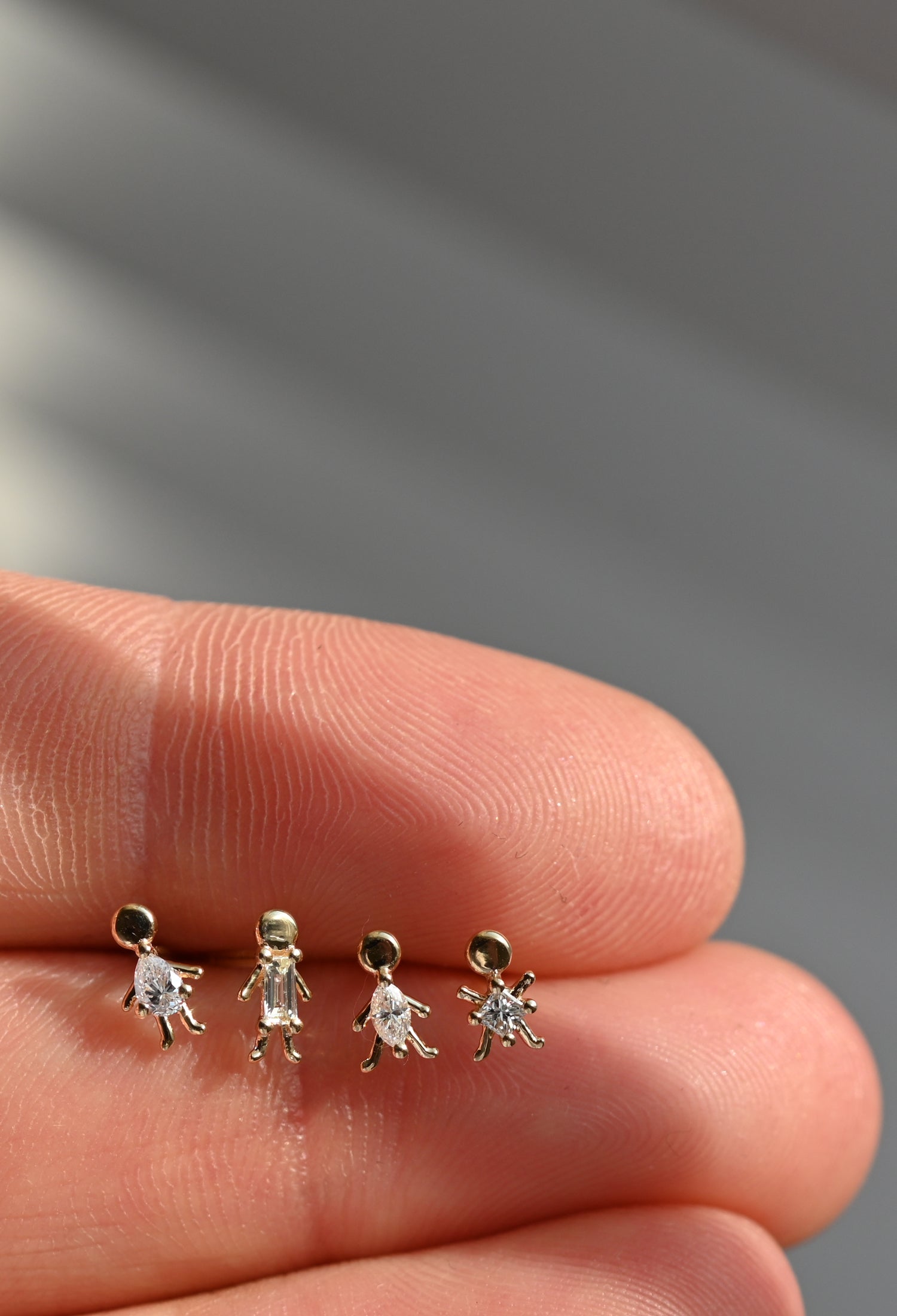 Mini Moi Princess Gemstone Studs