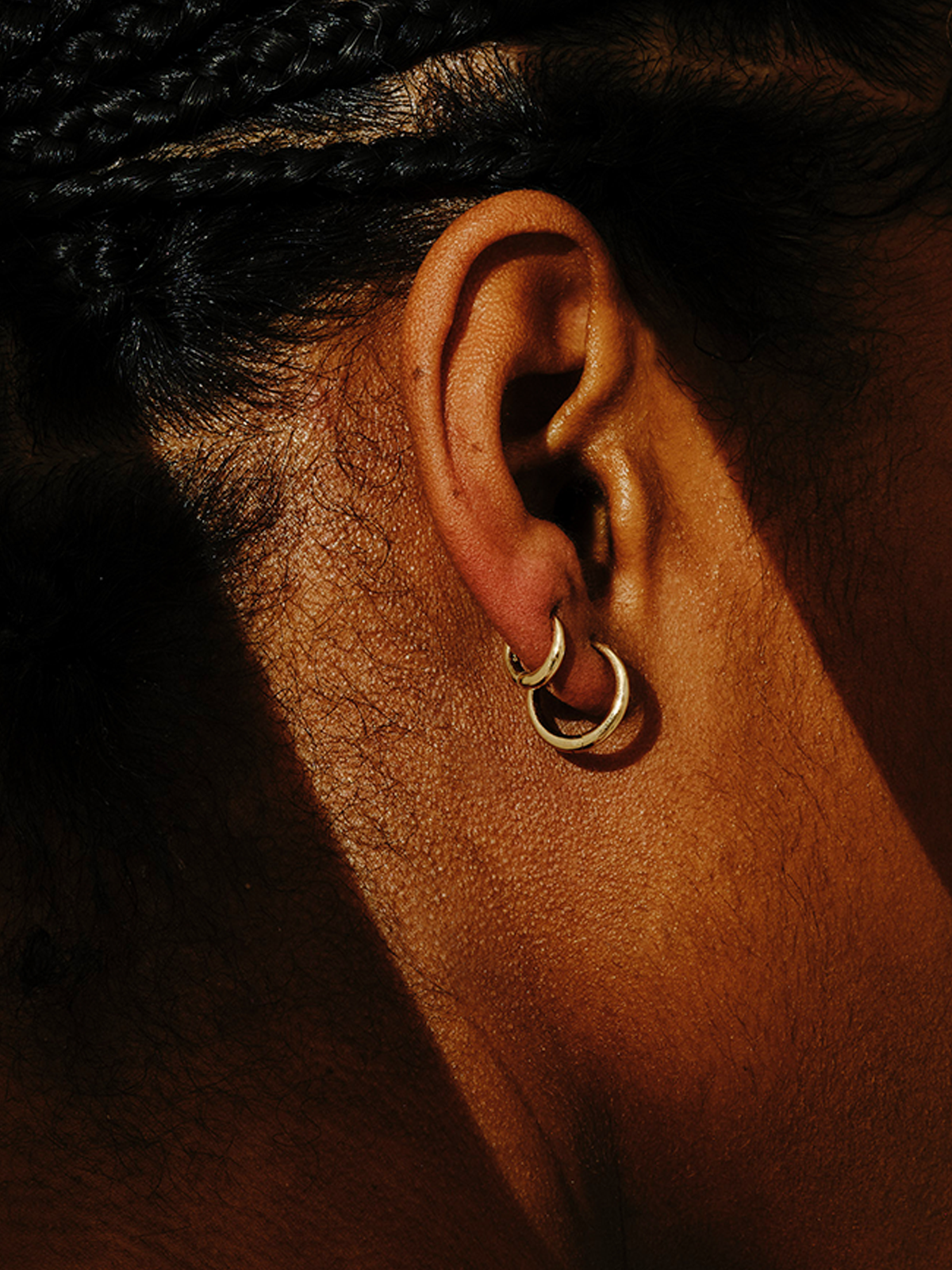 Dodu Round Chunky Hoop