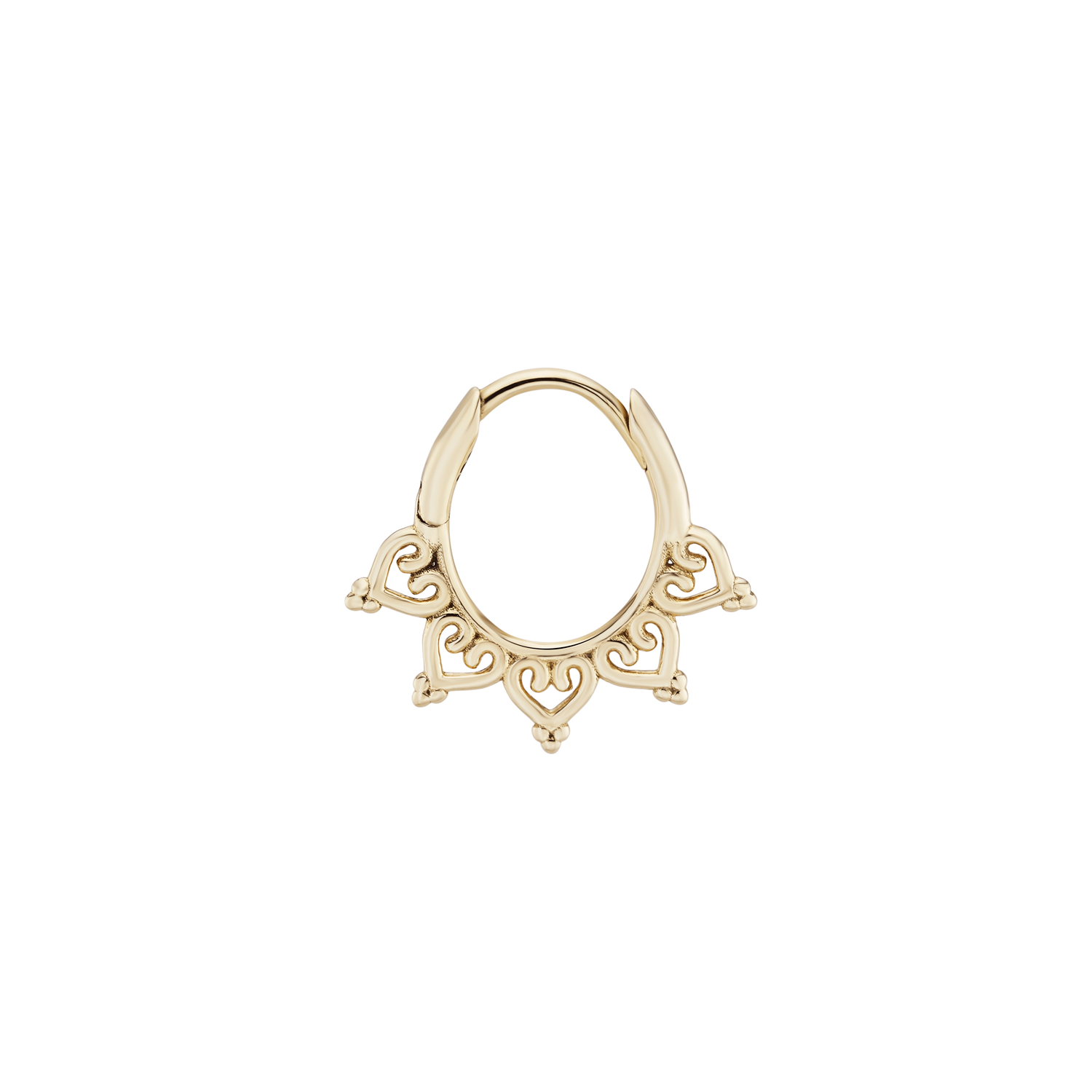 Dala Canelle Round Clicker Hoop