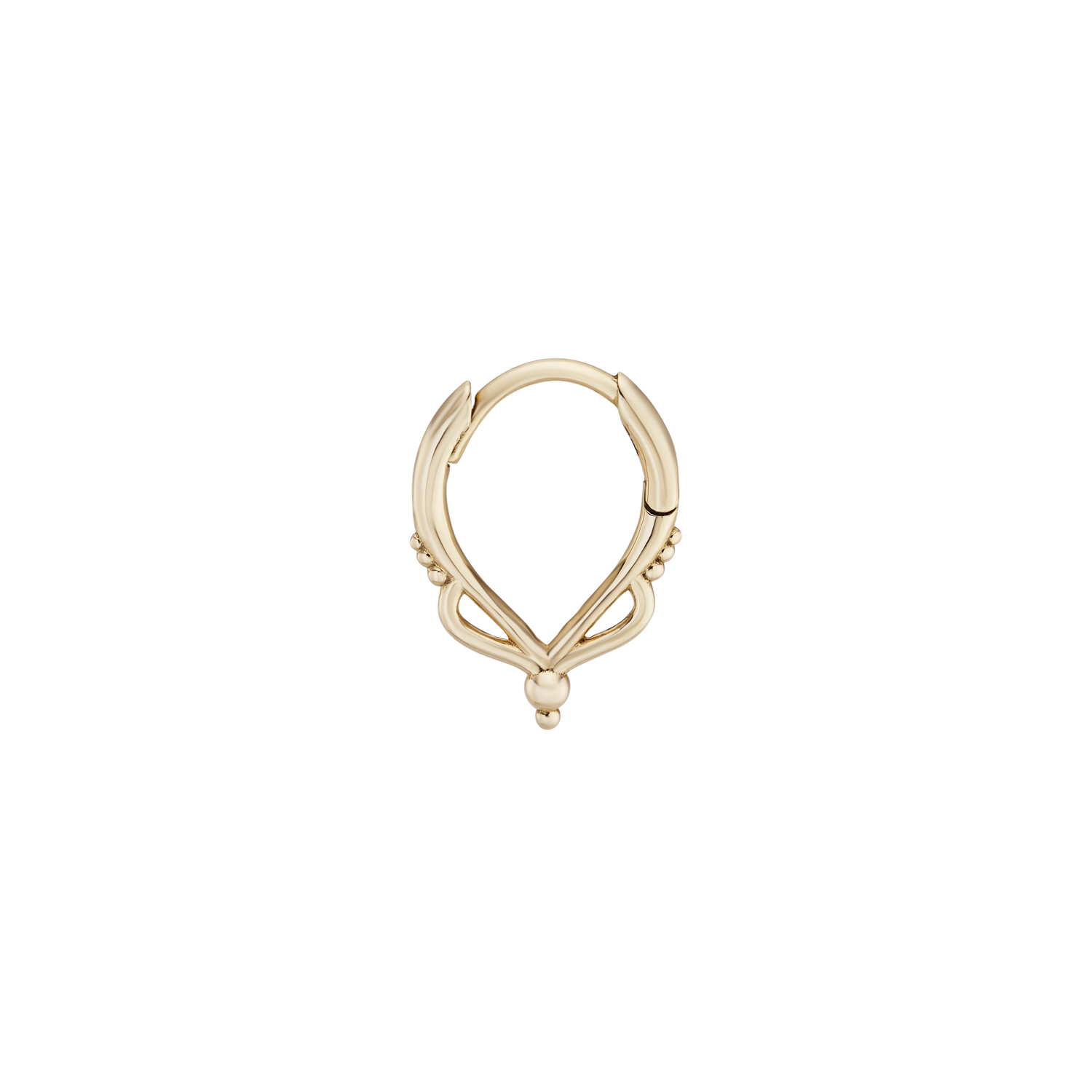 Dala Canelle Round Clicker Hoop