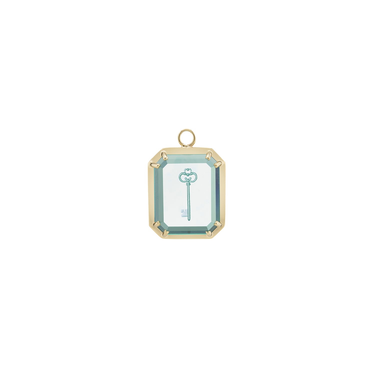 Limited Edition Green Sapphire 'Key' Intaglio Plaque