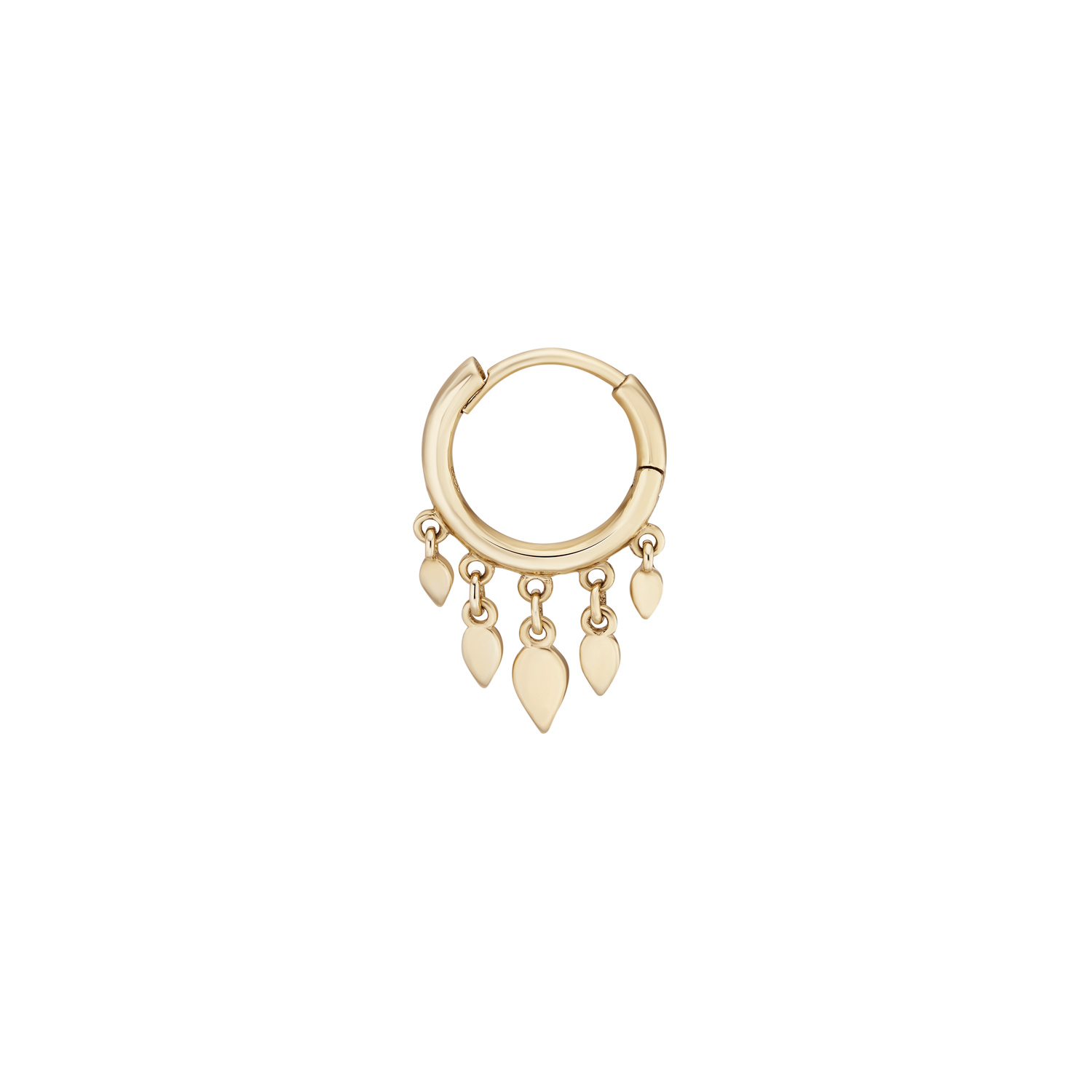 Cinq Tear Tassel Clicker Hoop