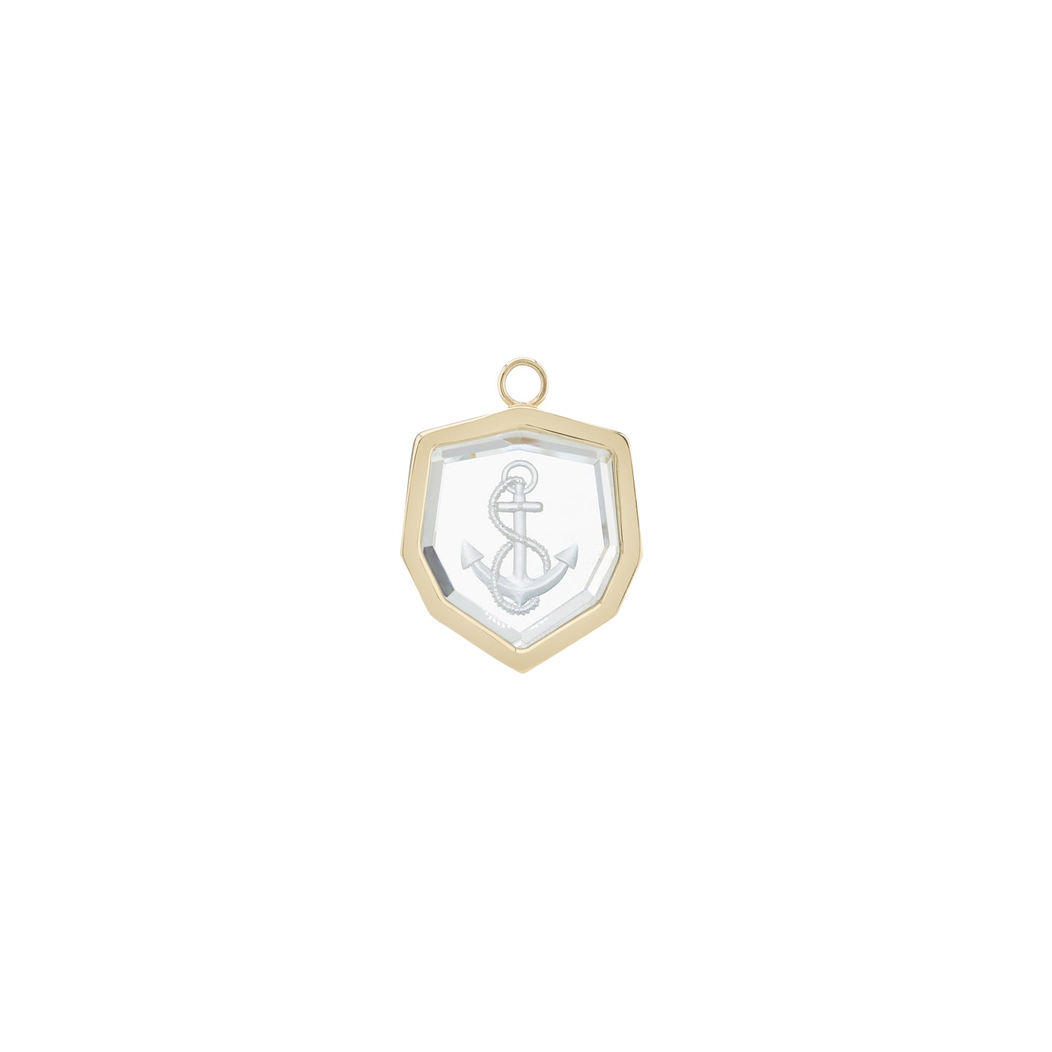 metier by tomfoolery: Limited Edition Topaz 'Anchor' Intaglio Plaque