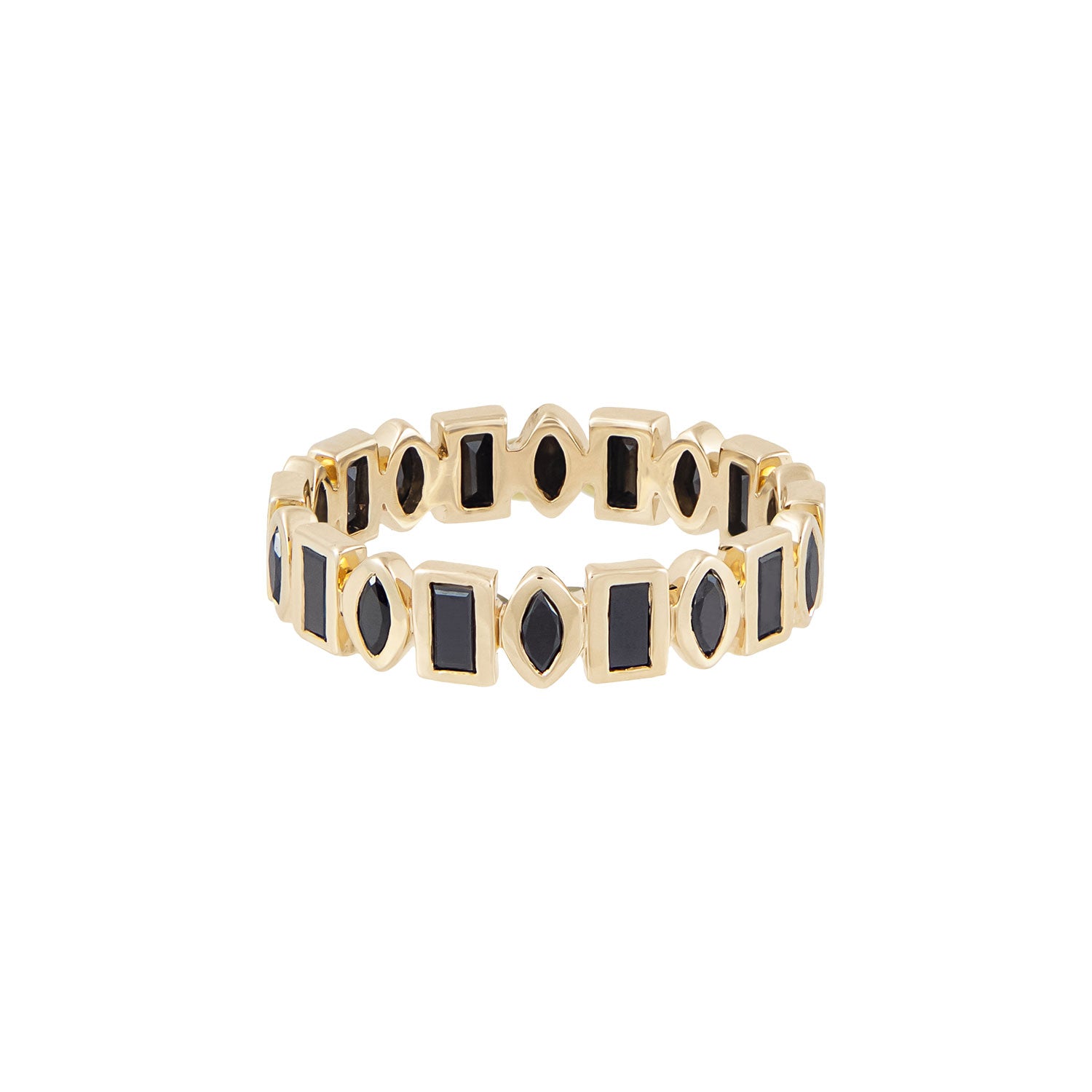 Marquise & Baguette Diamond Eternity Ring
