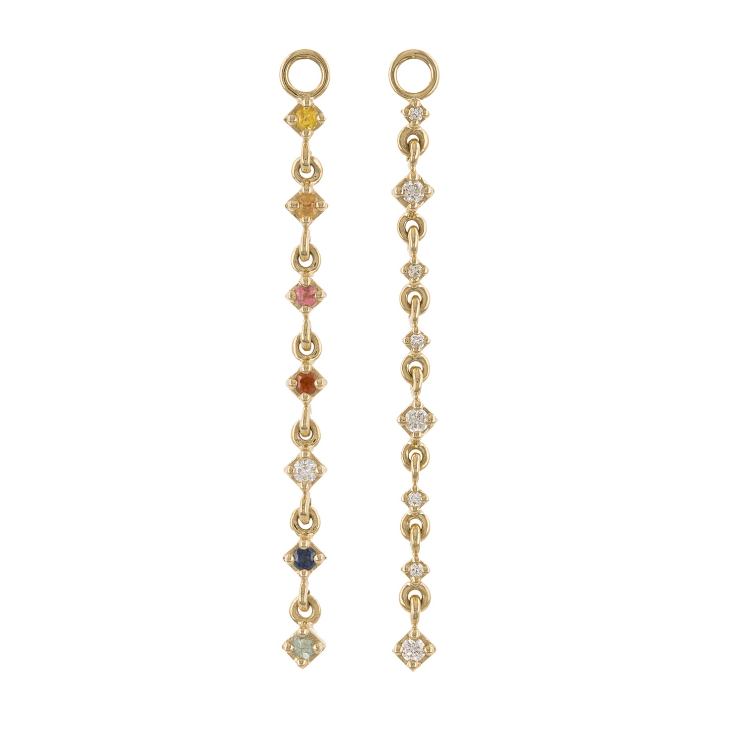 Petite Gemstone Long Plaques