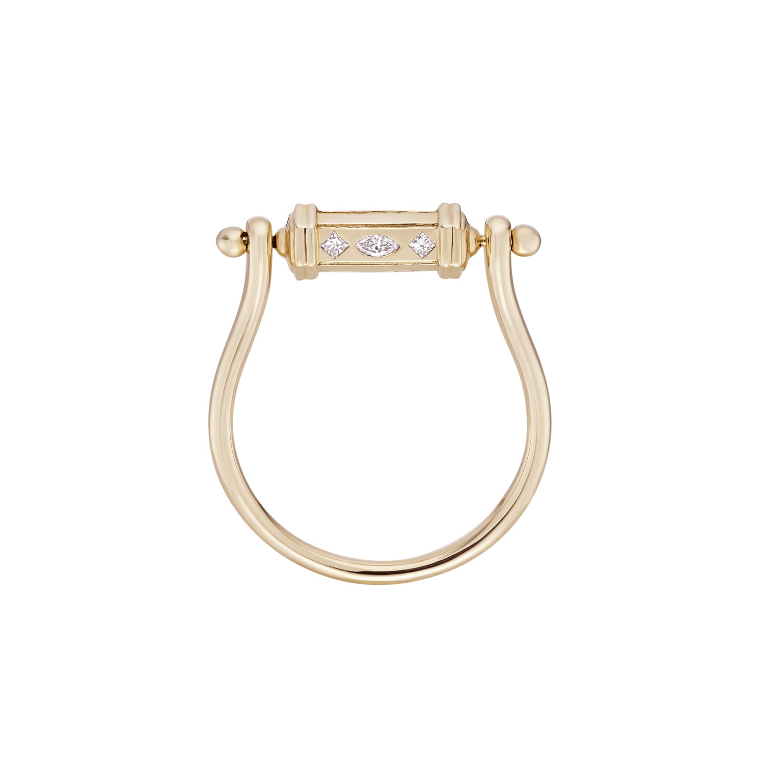 Dala Mudra Spinner Ring