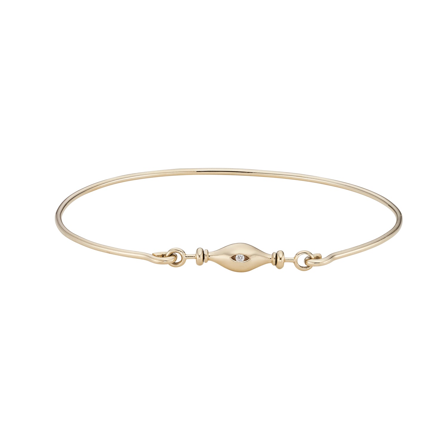 Diamond  Mudra Ojo Spinner Cuff
