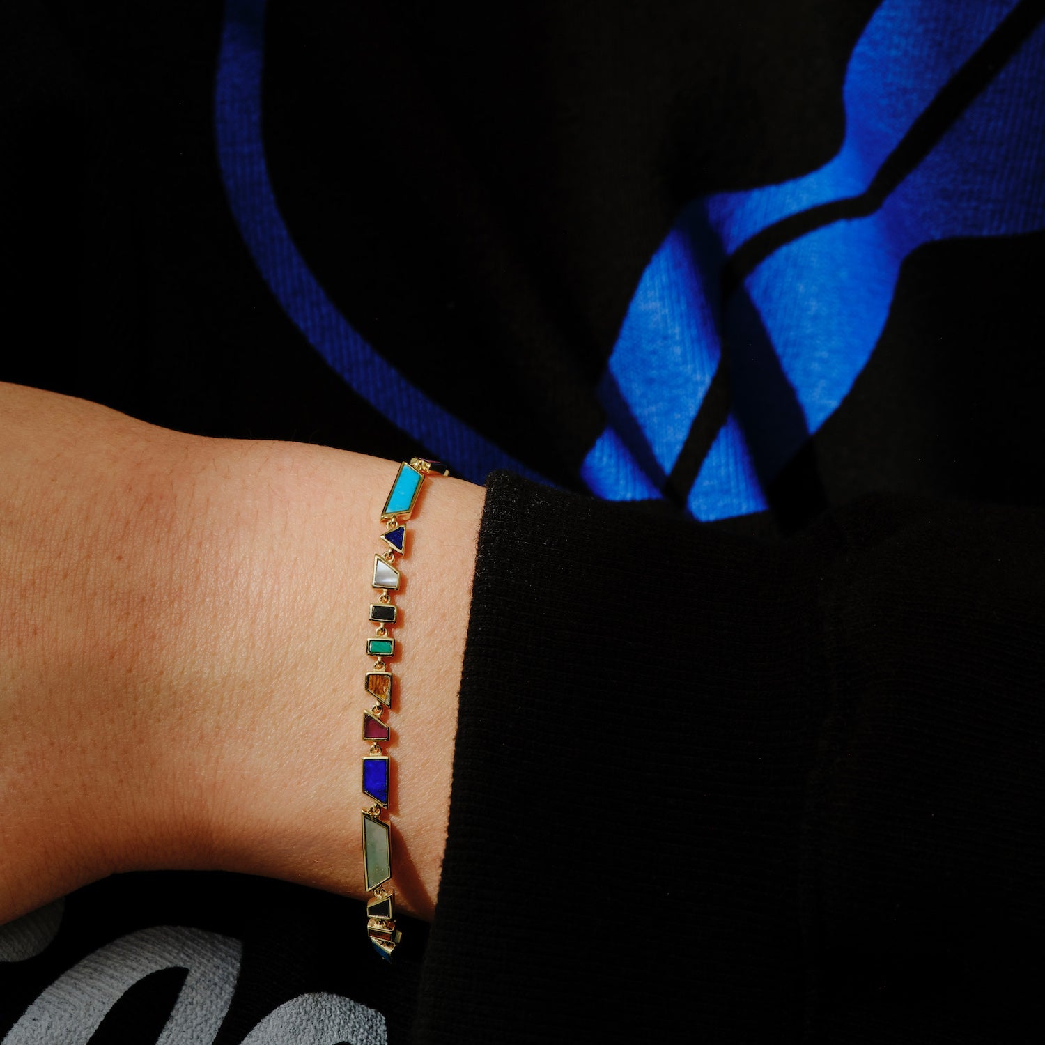 Rainbow Tesserae Bracelet