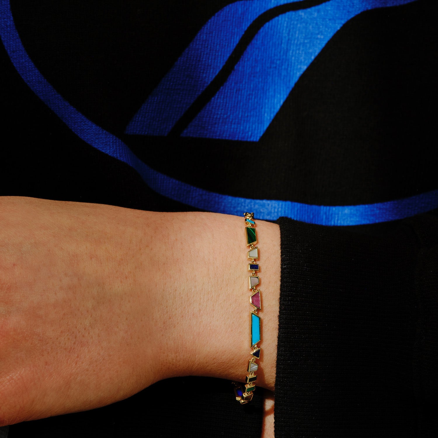 Rainbow Tesserae Bracelet