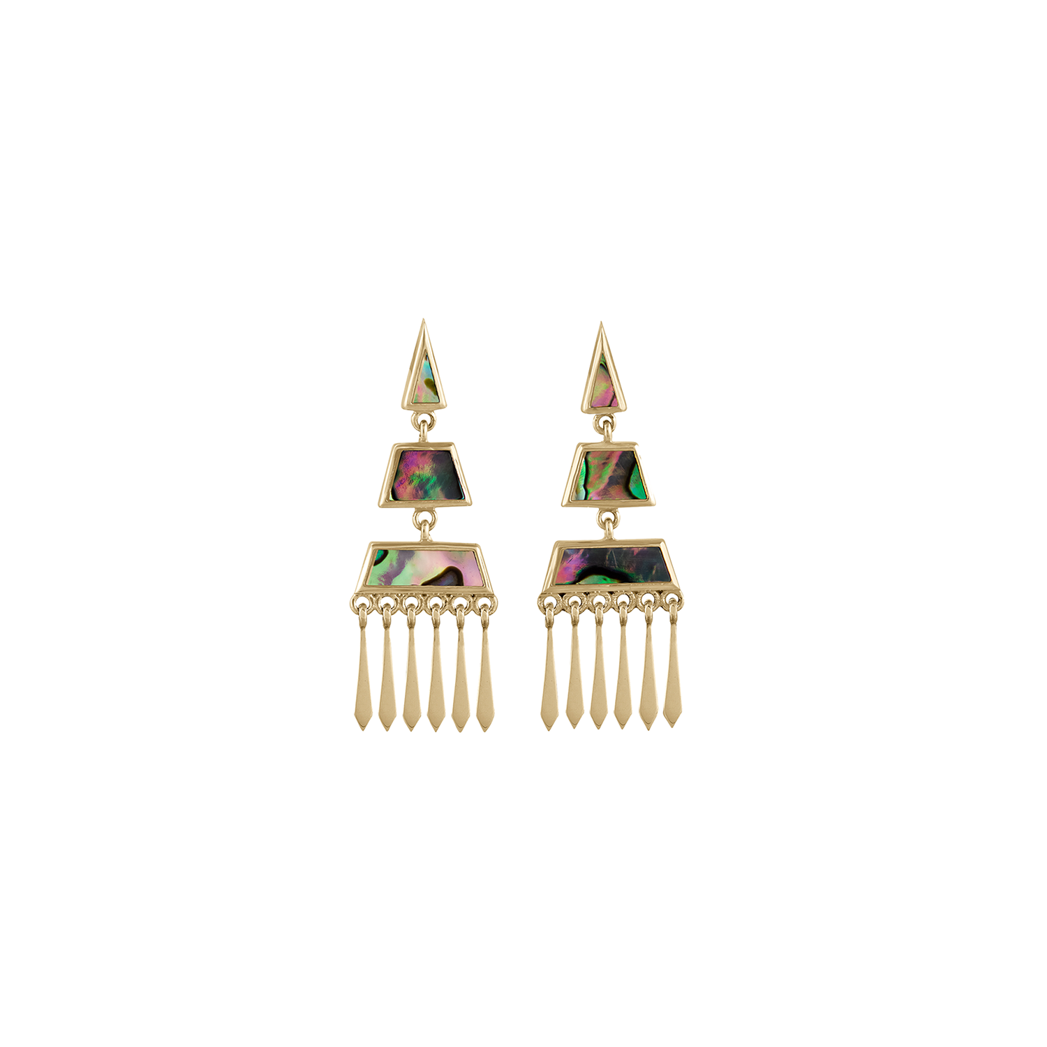 Pearl Tassel Studs .6