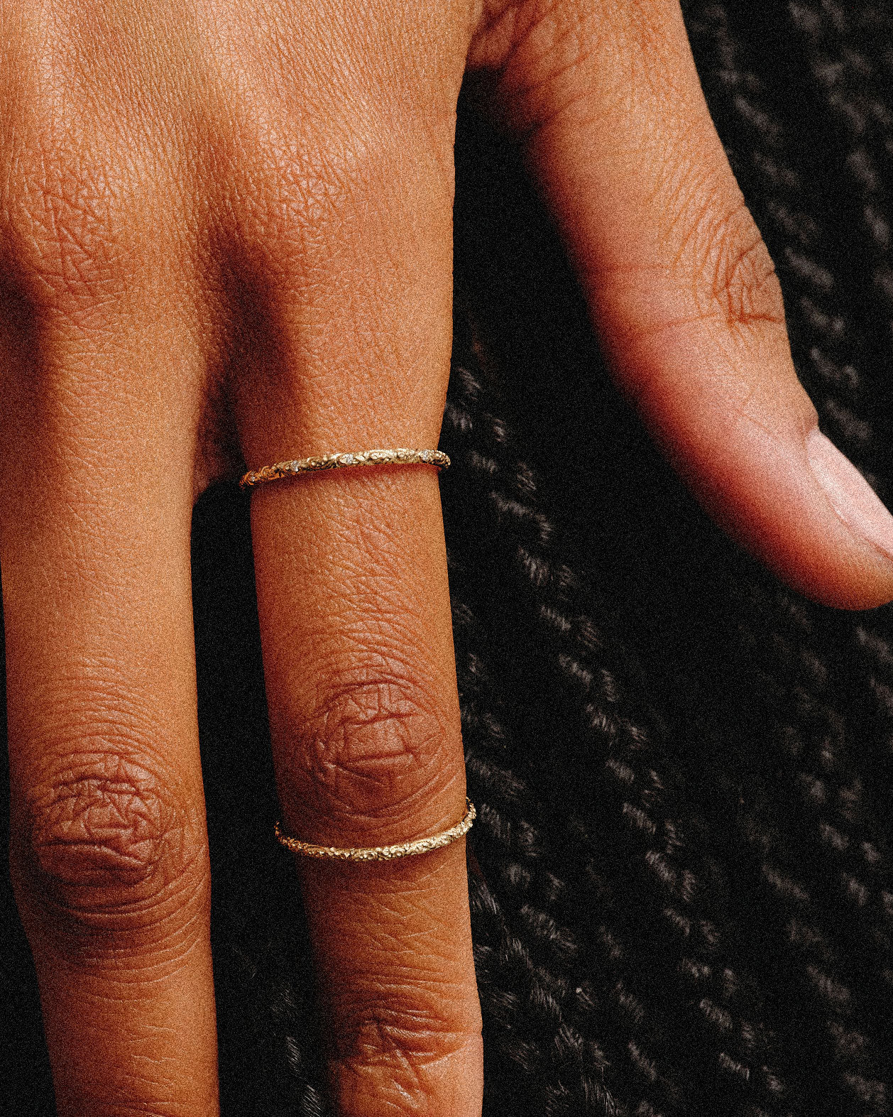 Dala Engraved Skinny Band