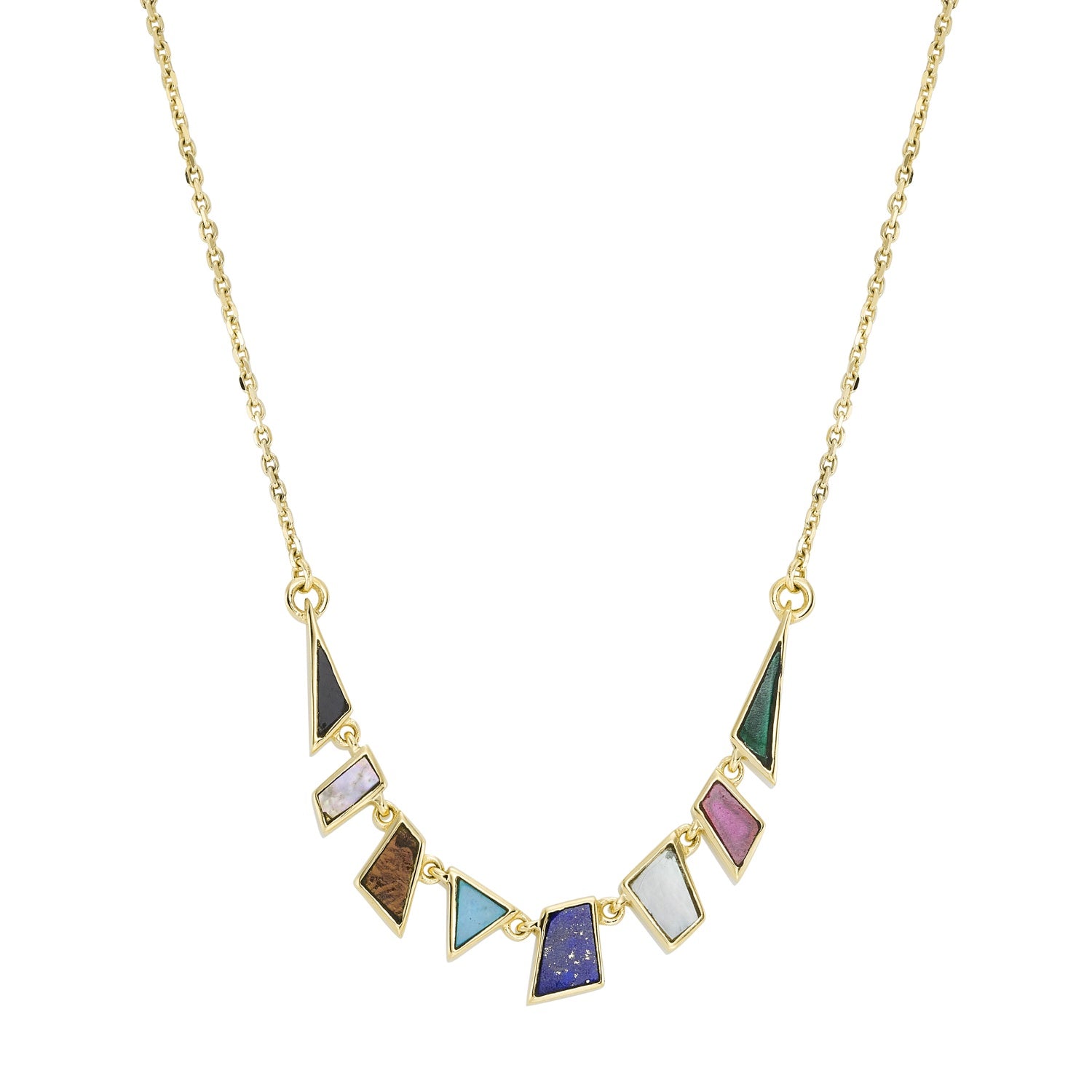 Midi Rainbow Tesserae Necklace