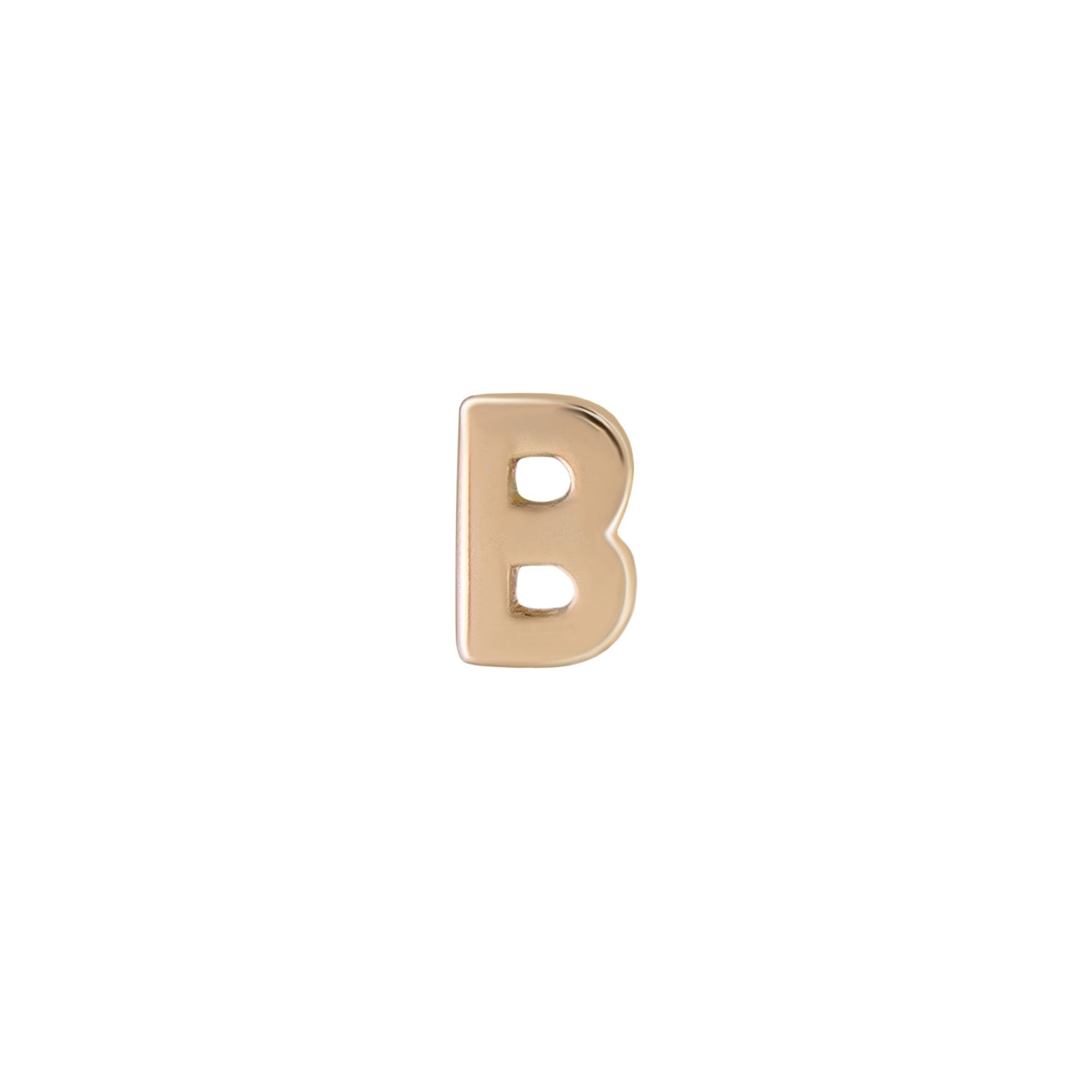 Metier by tomfoolery 9ct yellow gold mini initial studs