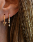 Mini AZ Honey Hook Earrings