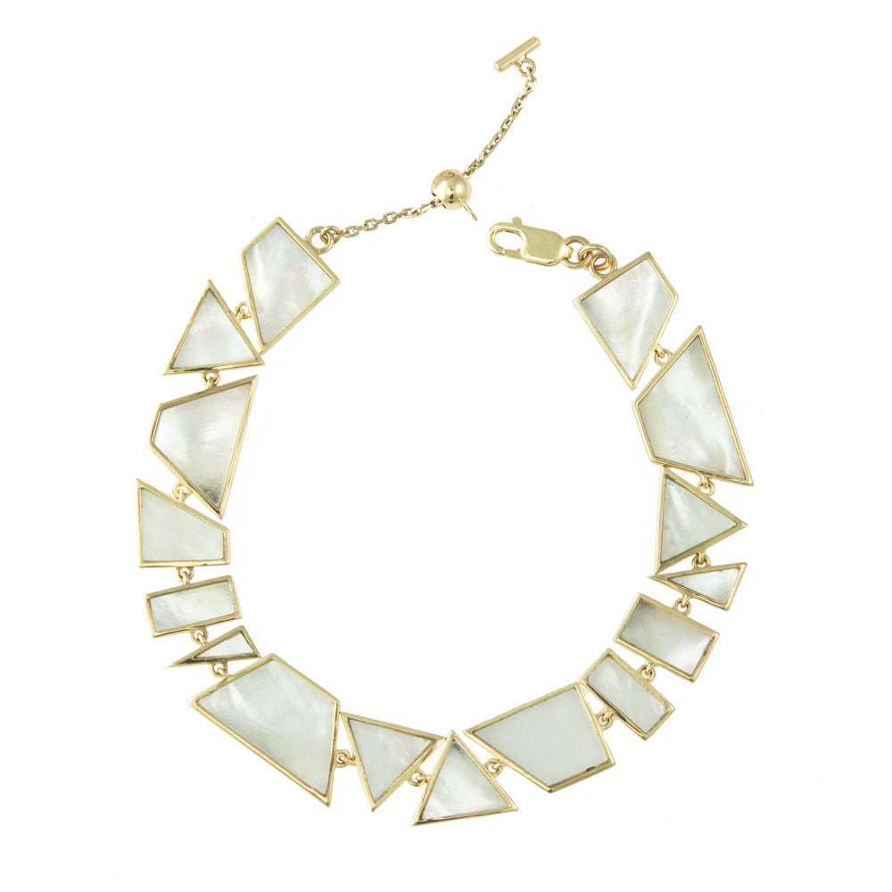 Tesserae Pearl Large Bracelet