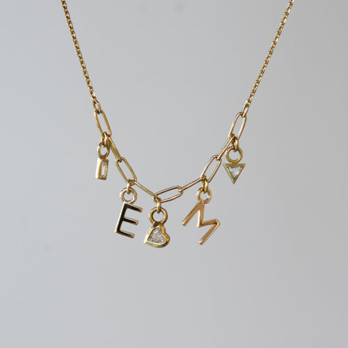 Mini Initial Plaques