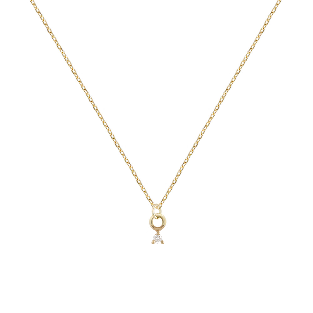 Single pendant 2025 gold necklace