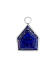Metier by tomfoolery 9ct White Gold and Lapis Maison Plaques