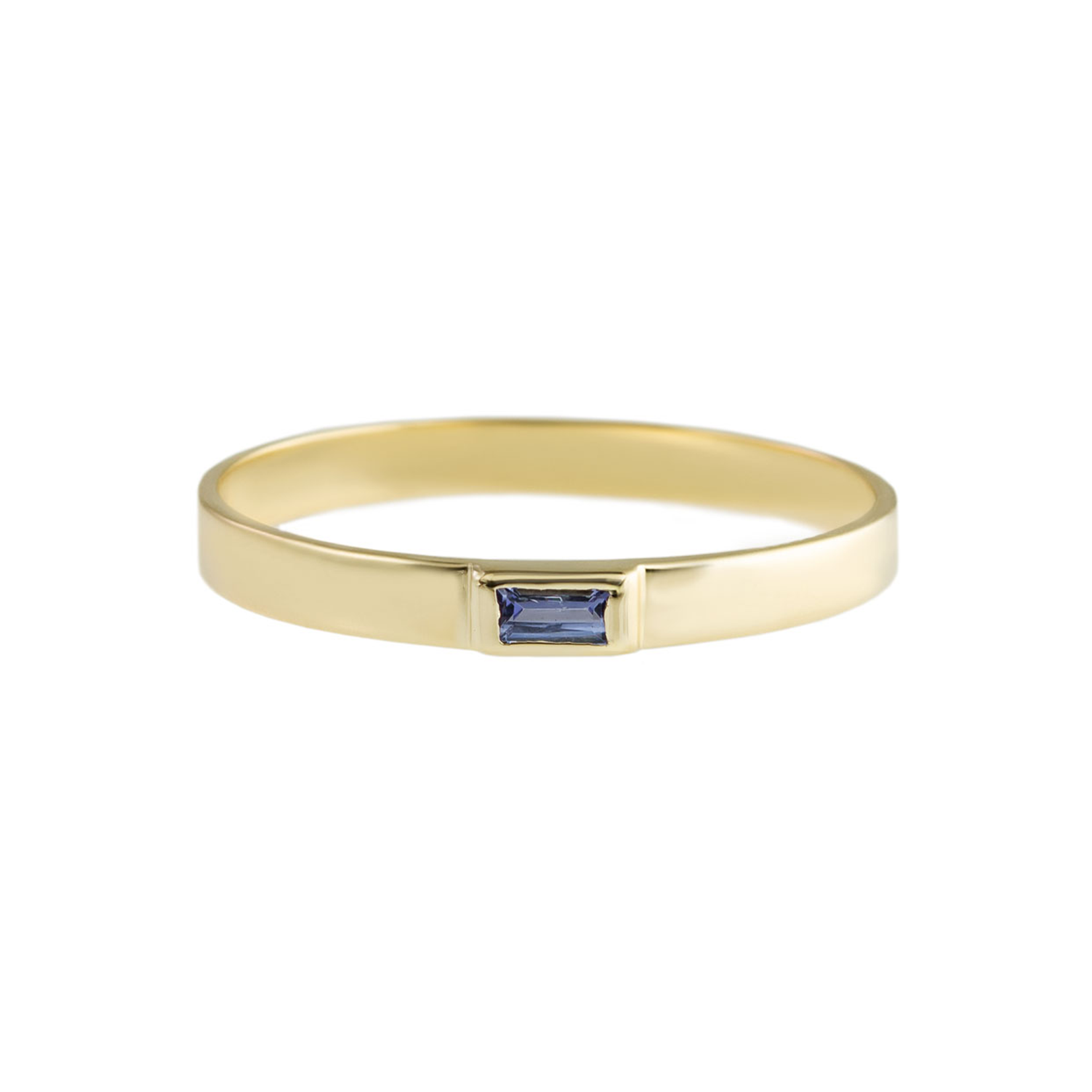 Metier by Tomfoolery: Tanzanite Stacking Bands
