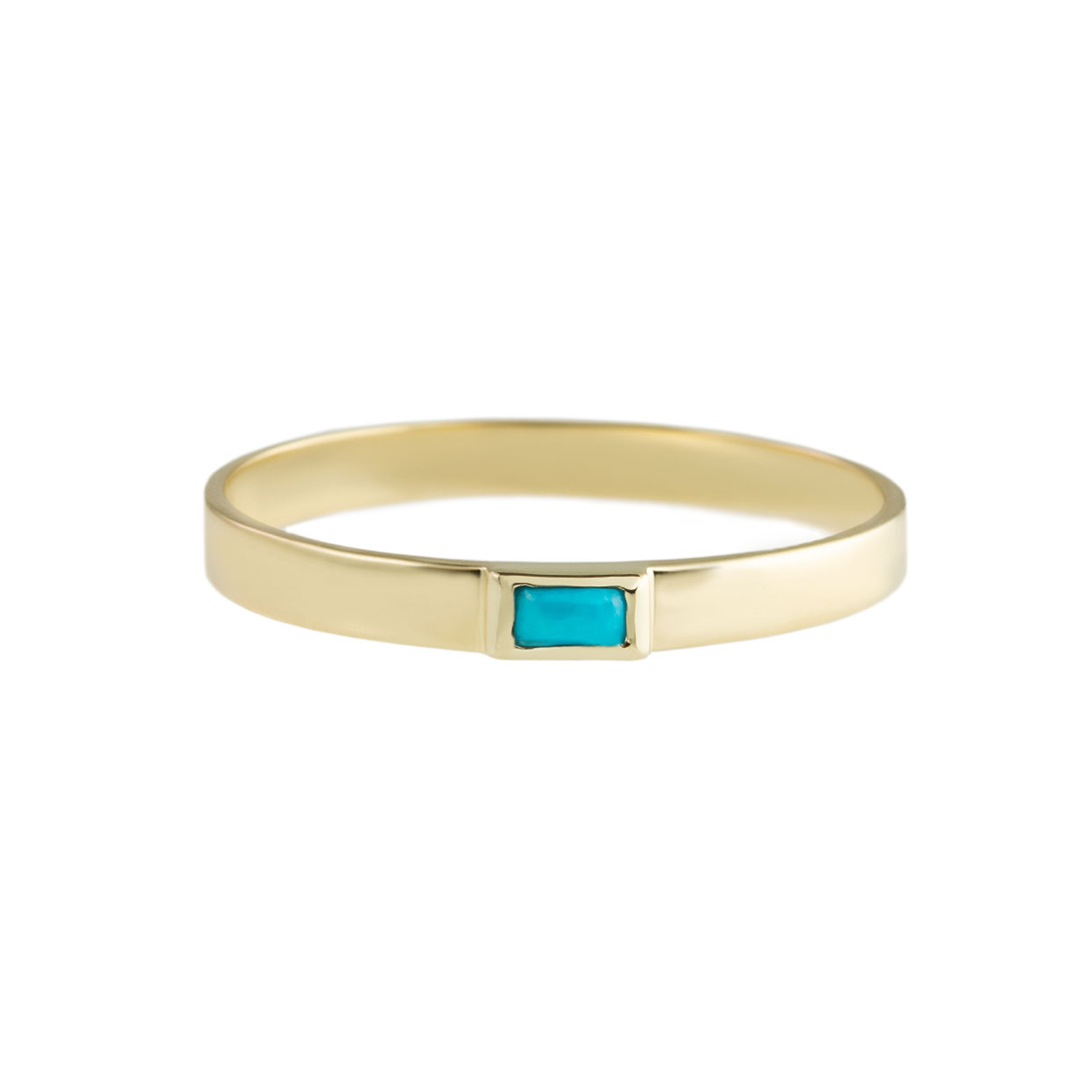 Metier by Tomfoolery: Turquoise Stacking Bands