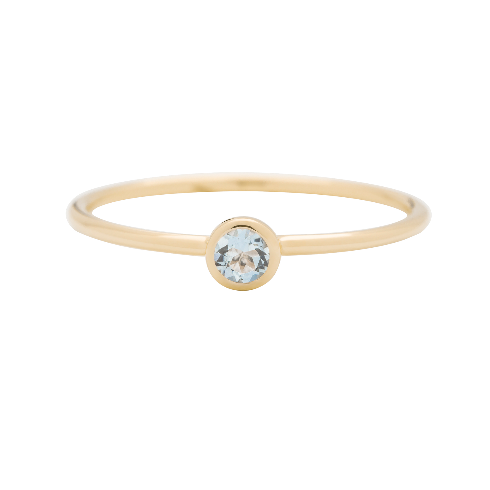 Metier by Tomfoolery: Aquamarine Stacking Rings