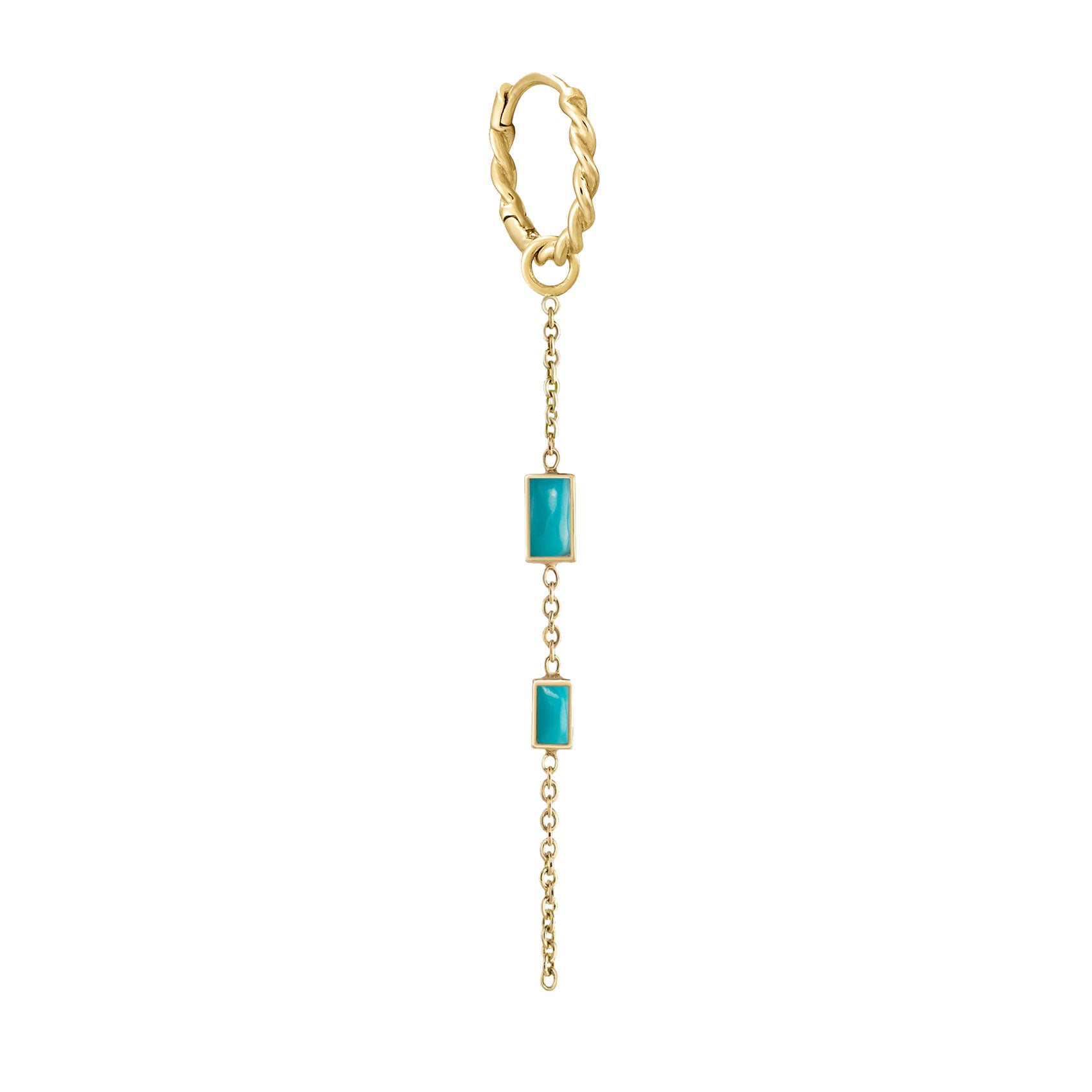 Twist Clicker + Double Baguette Turquoise Add On