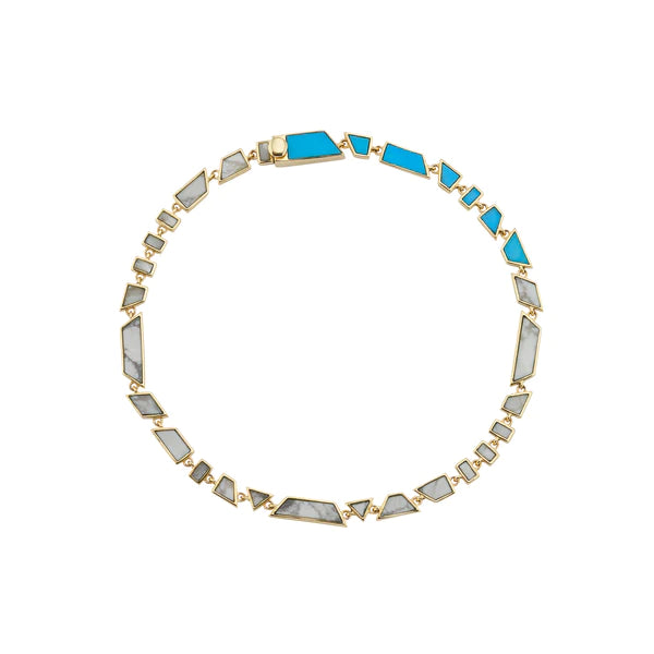 Metier by Tomfoolery unisex gemstone bracelet