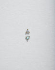 Pearl Mini Claw Triangle Stud