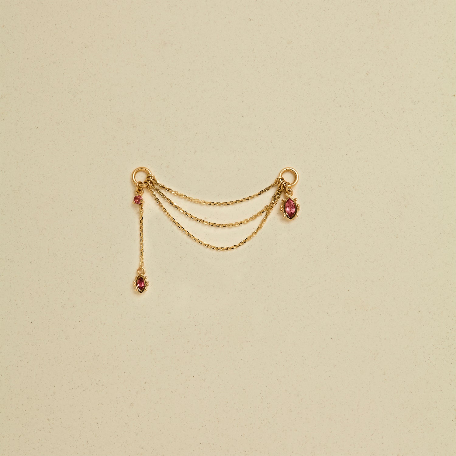 Dala Pink Tourmaline Add On Plaque – metier by tomfoolery