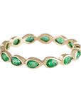 Emerald Full Eternity Rings