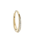 Diamond Oval Dodu Chunky Hoop